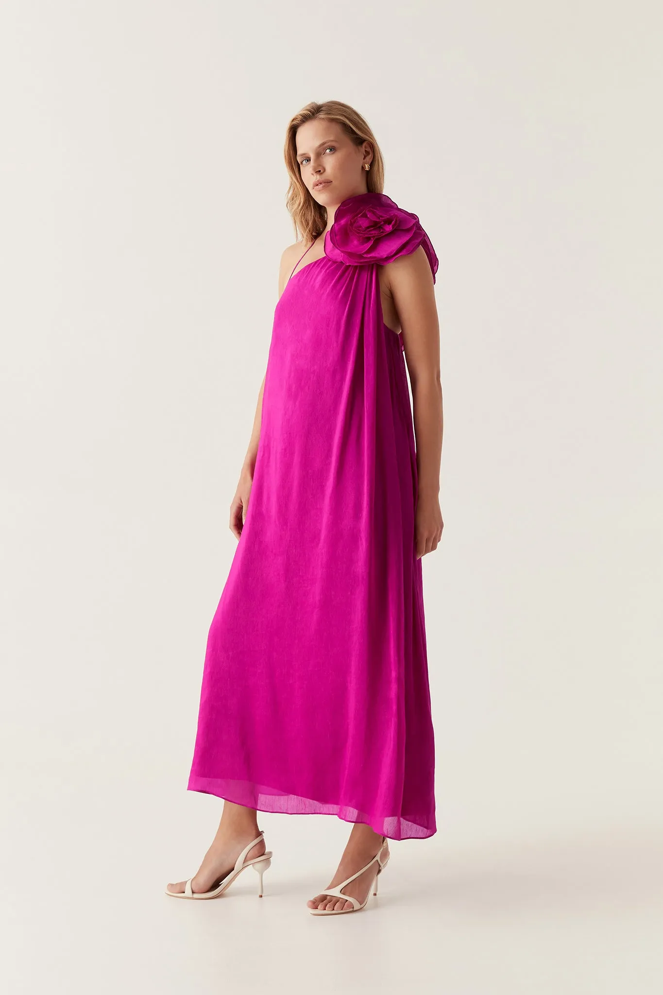 Quintessa Flower Midi Dress sold by Aje product image thumbnail 5