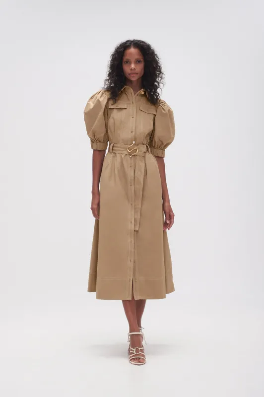 Woodland Utility Midi Dress sold by Aje