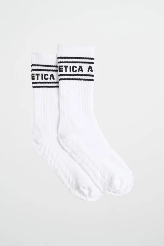 Classic Logo Pilates Sock 032 made by Aje