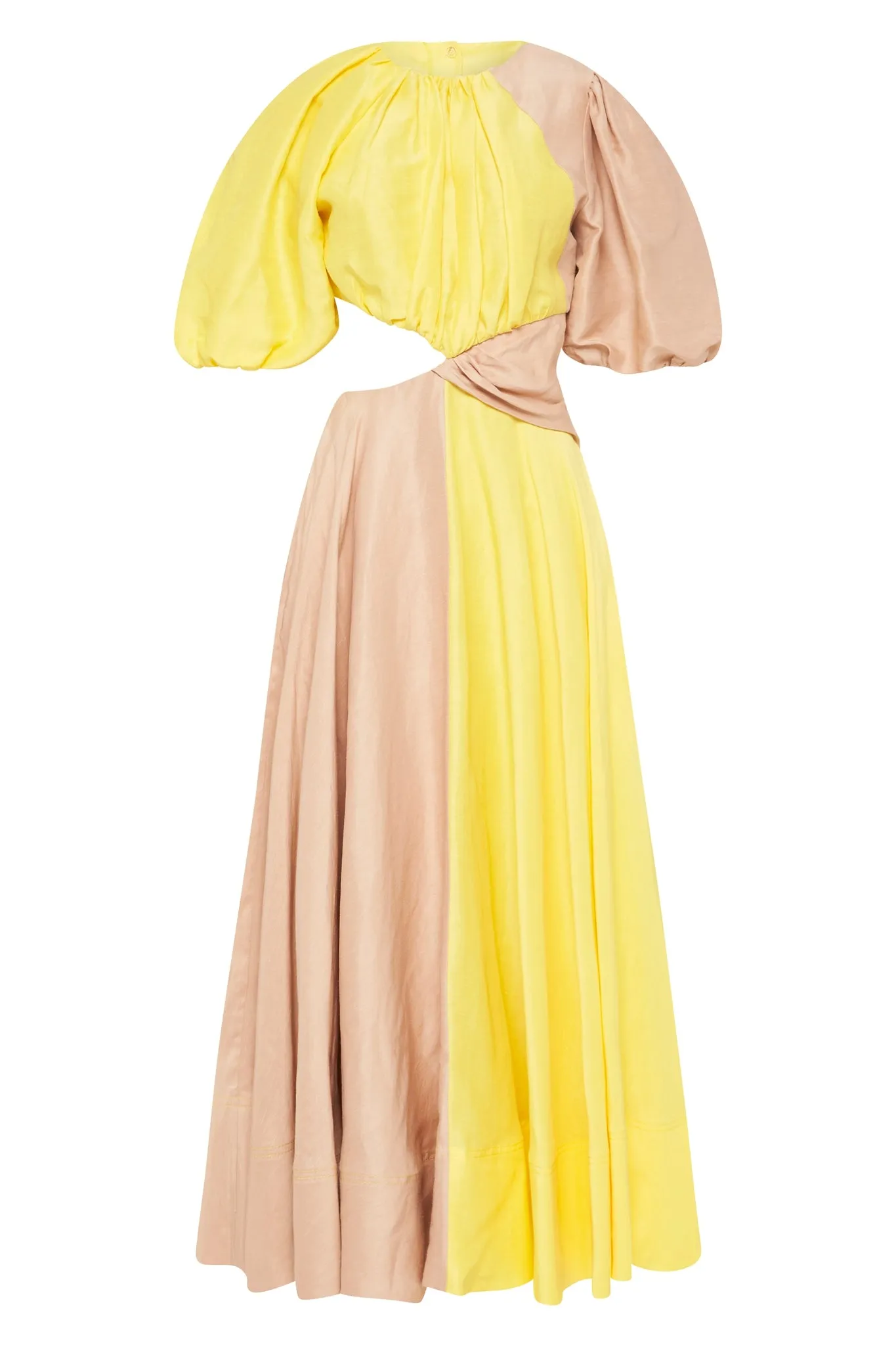 Caliente Two Tone Puff Sleeve Dress sold by Aje product image thumbnail 2
