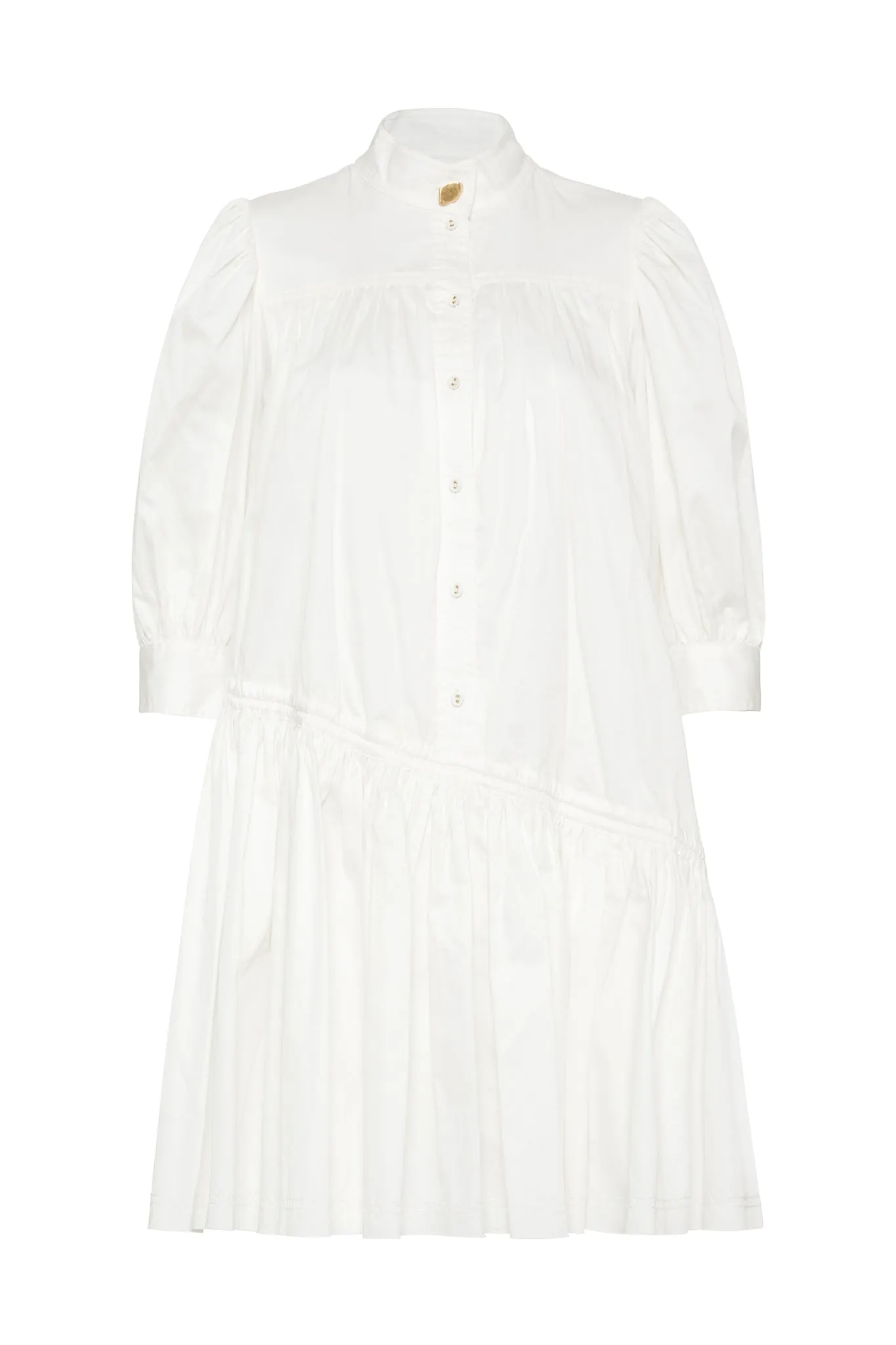 Frequency Drawstring Smock Dress sold by Aje product image thumbnail 2