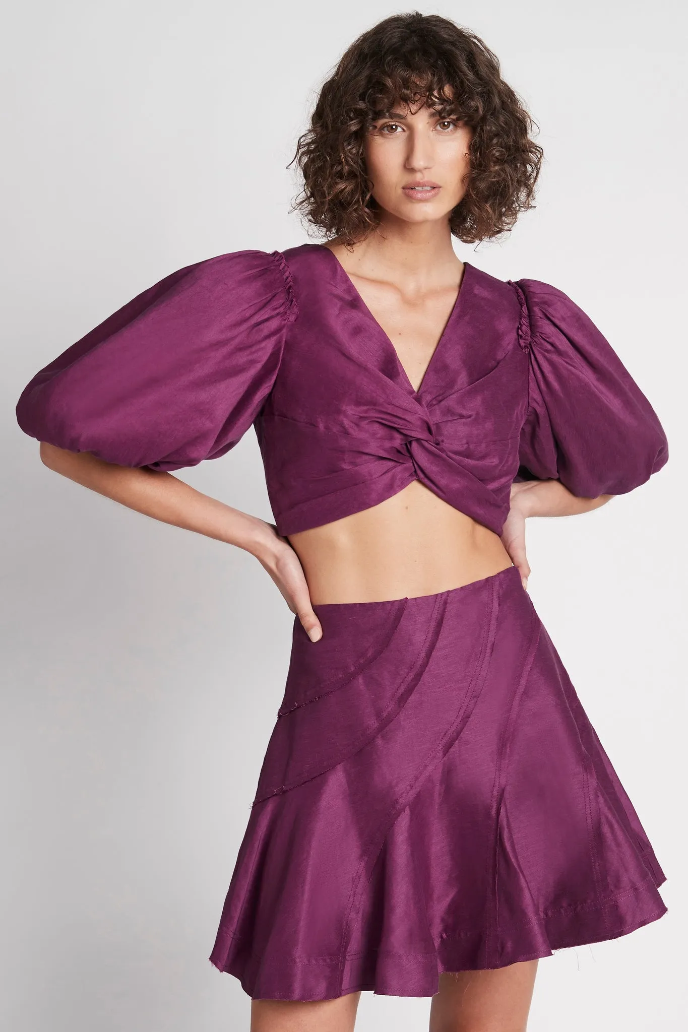 Admiration Flip Mini Skirt sold by Aje product image thumbnail 3