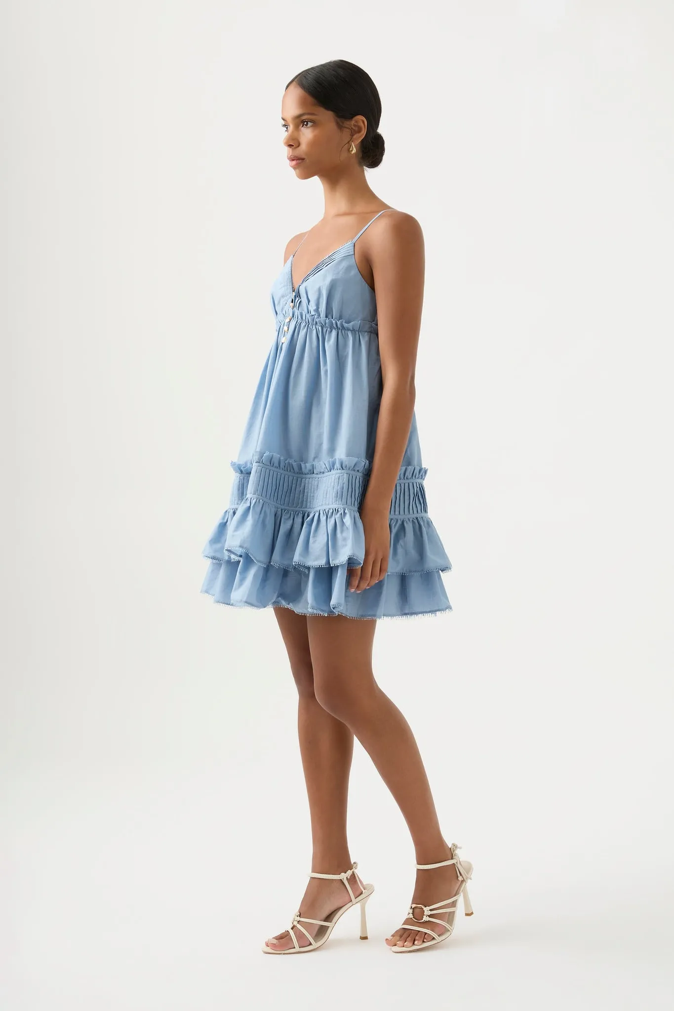 Talia Flounce Mini Dress sold by Aje product image thumbnail 3