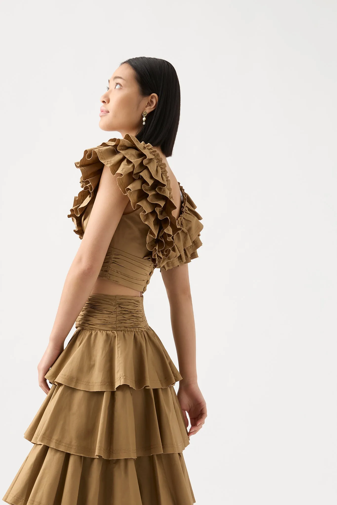 Rhythmic Frill Bodice sold by Aje product image thumbnail 5
