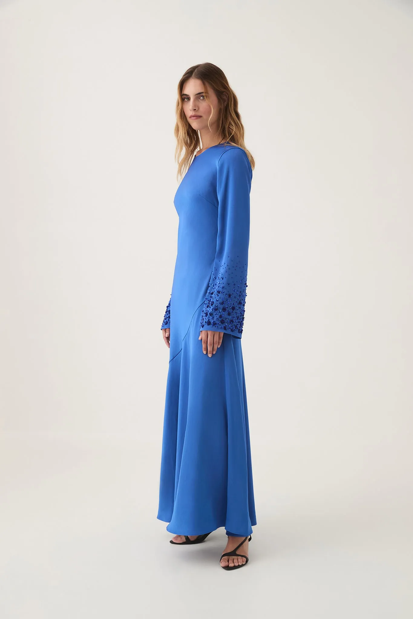 Weylyn Sequin Cuff Maxi Dress sold by Aje product image thumbnail 5
