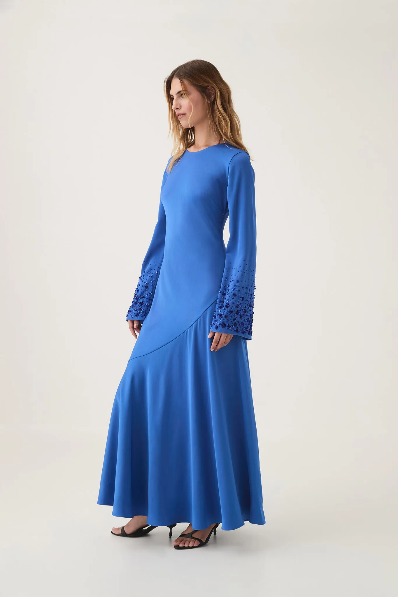 Weylyn Sequin Cuff Maxi Dress sold by Aje product image thumbnail 3