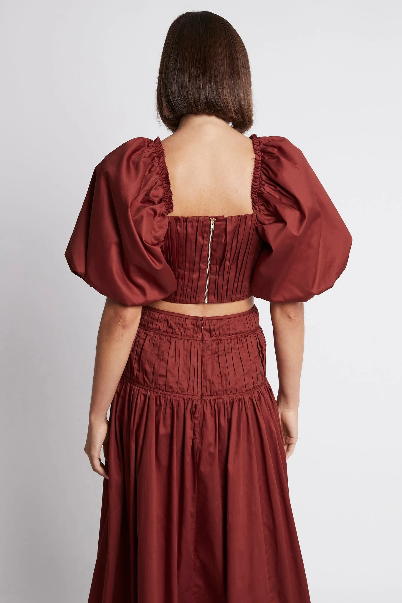 Enamour Puff Sleeve Cropped Top sold by Aje product image thumbnail 5