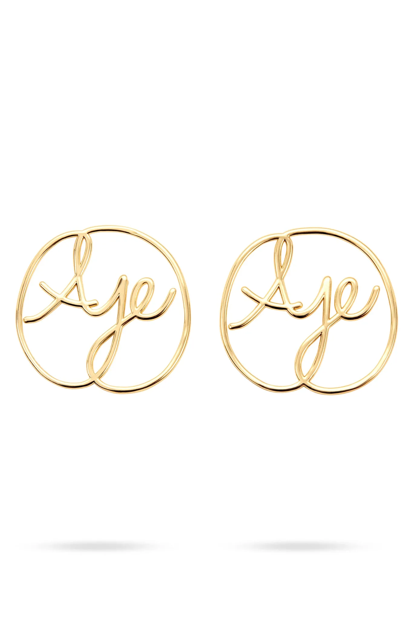 Curvature Logo Stud sold by Aje