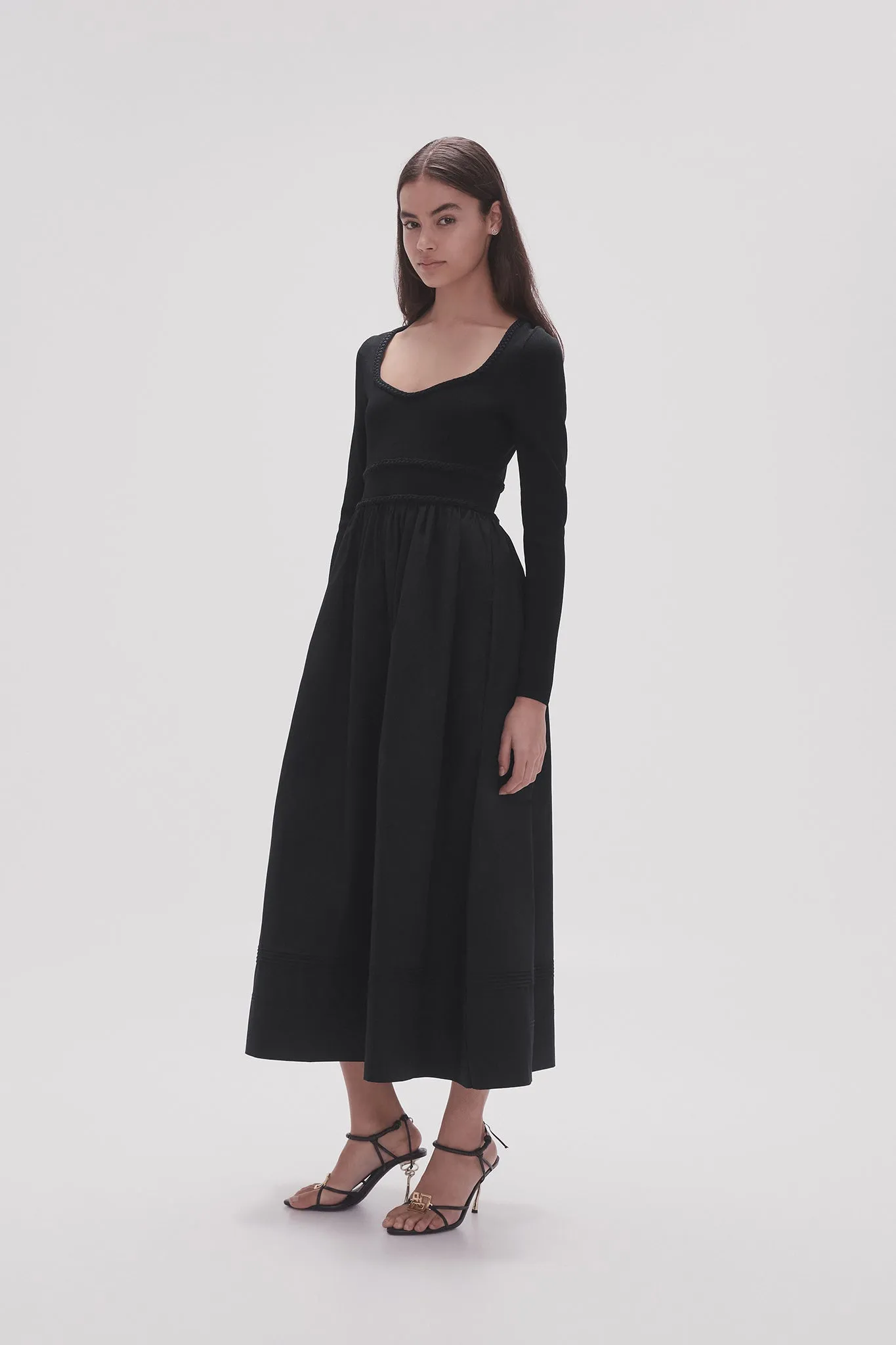 Audrey Knit Midi Dress sold by Aje product image thumbnail 3