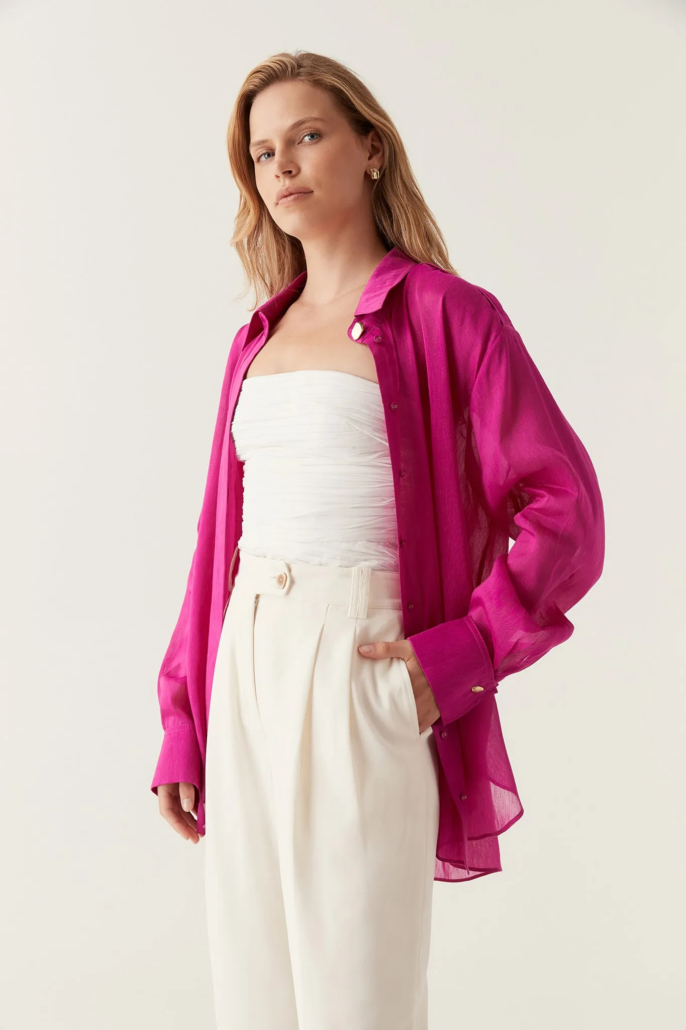 Intuition Oversized Shirt sold by Aje product image thumbnail 5