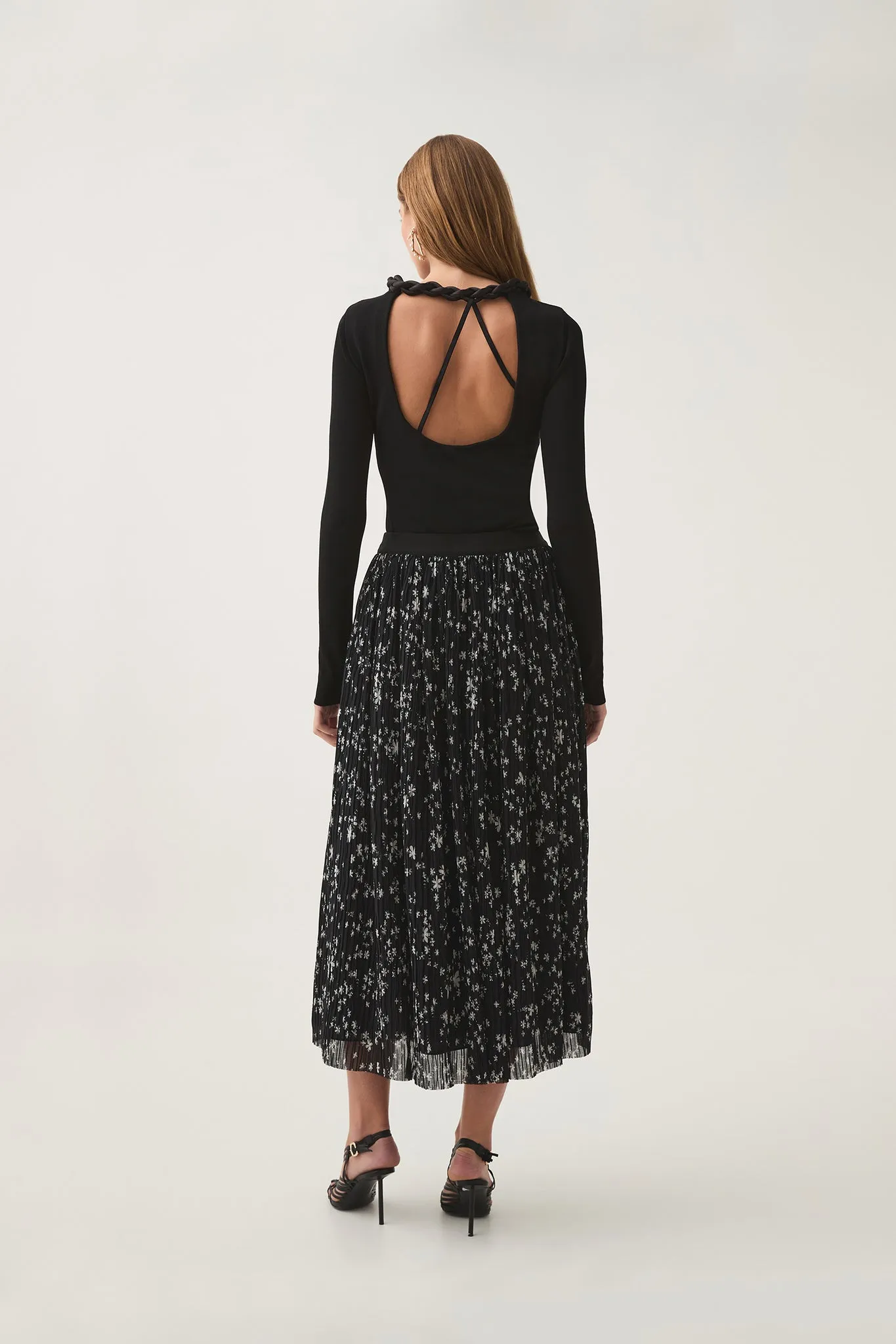 Starflower Midi Skirt sold by Aje product image thumbnail 5