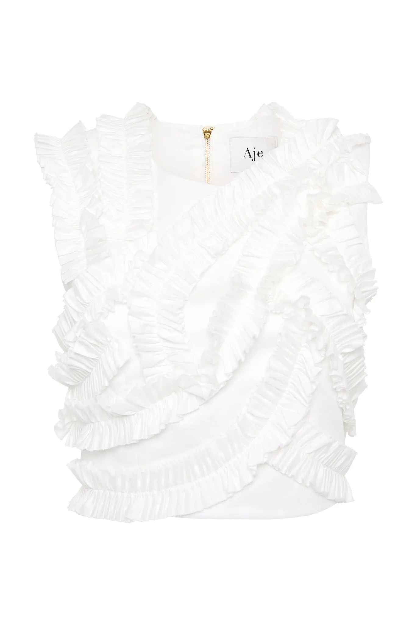 Aurelia Frill Shell Top sold by Aje product image thumbnail 2
