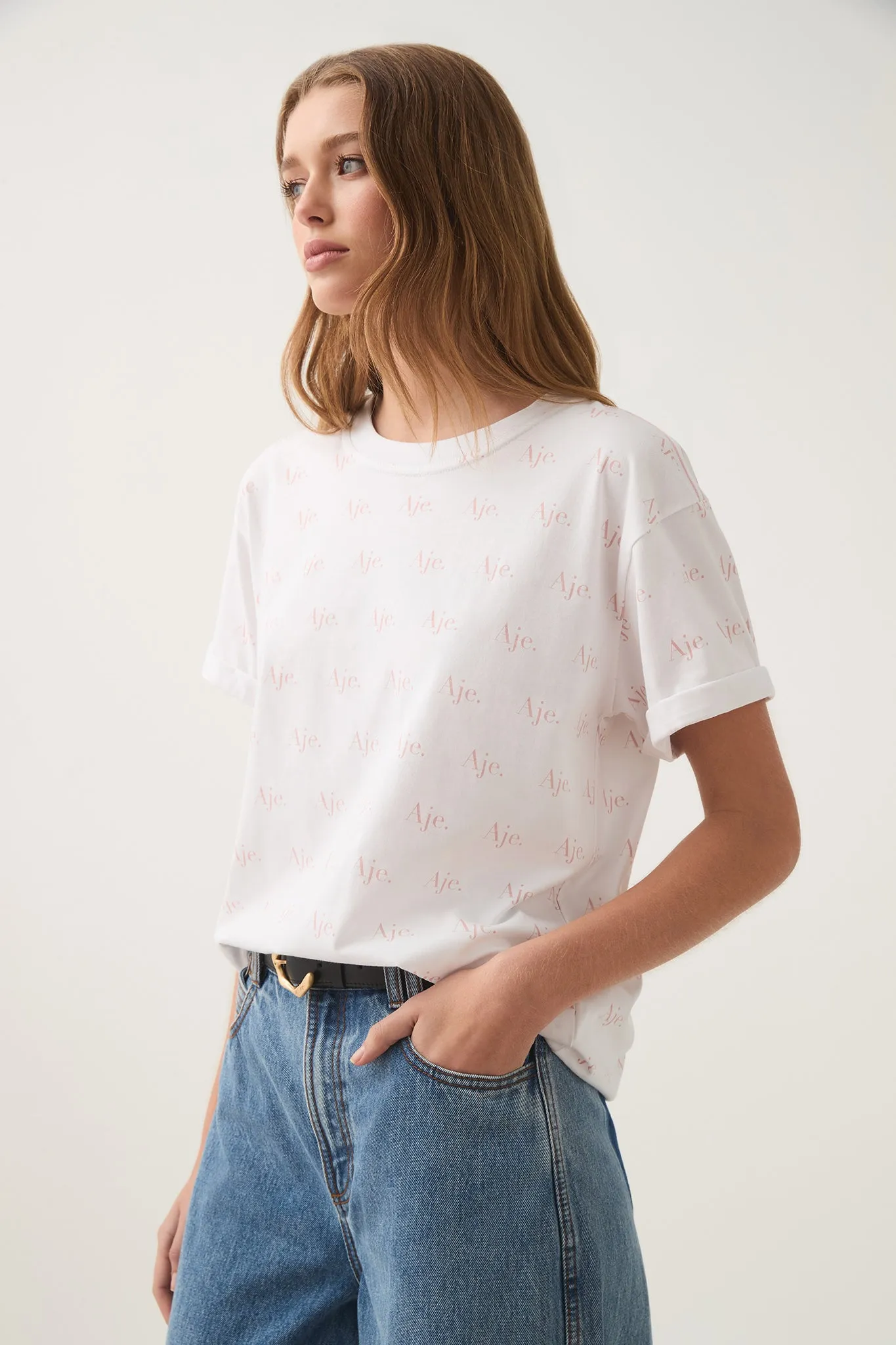 Ratio Logo Heritage Tee sold by Aje product image thumbnail 5