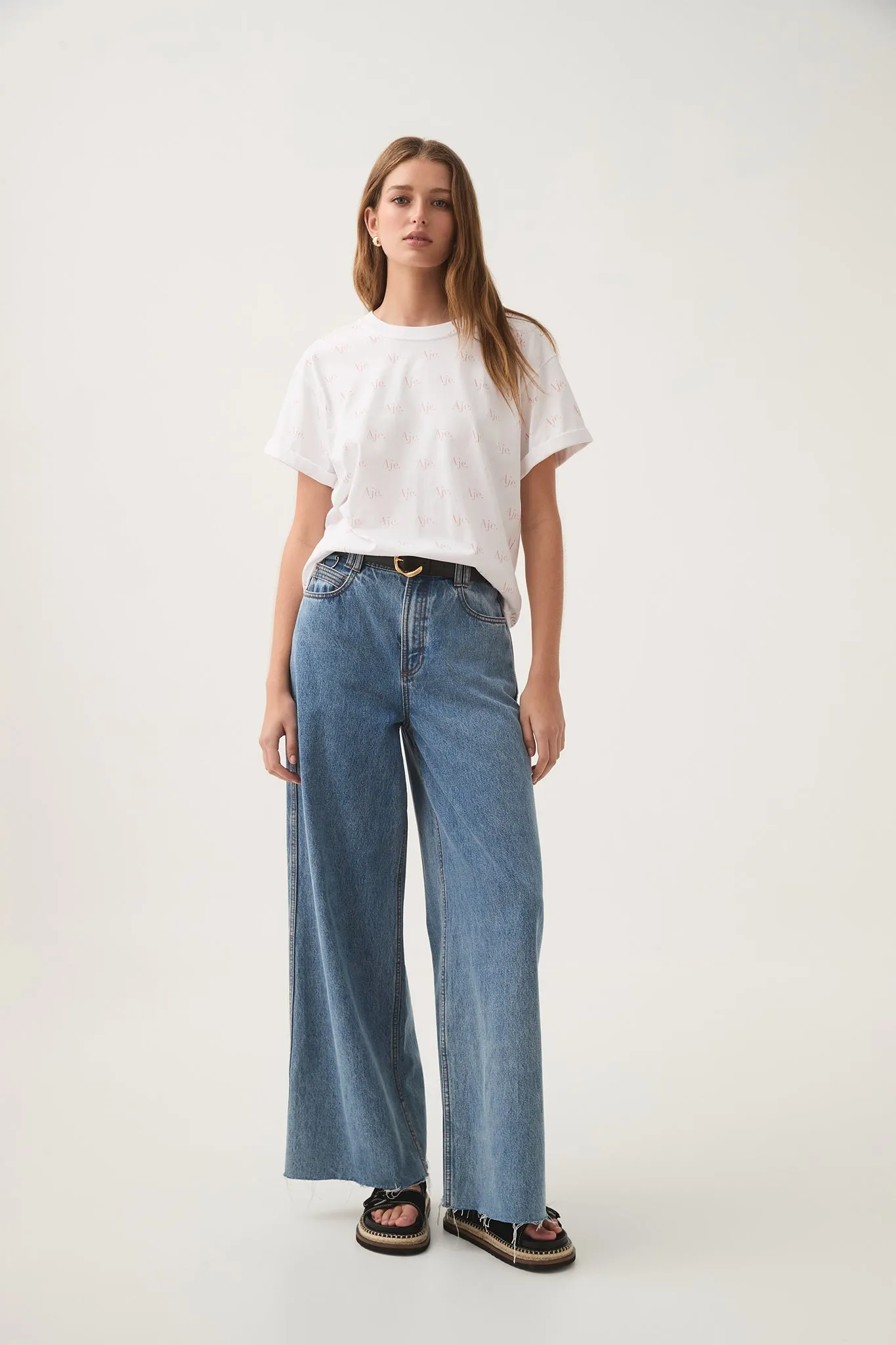 Ratio Logo Heritage Tee sold by Aje product image thumbnail 3