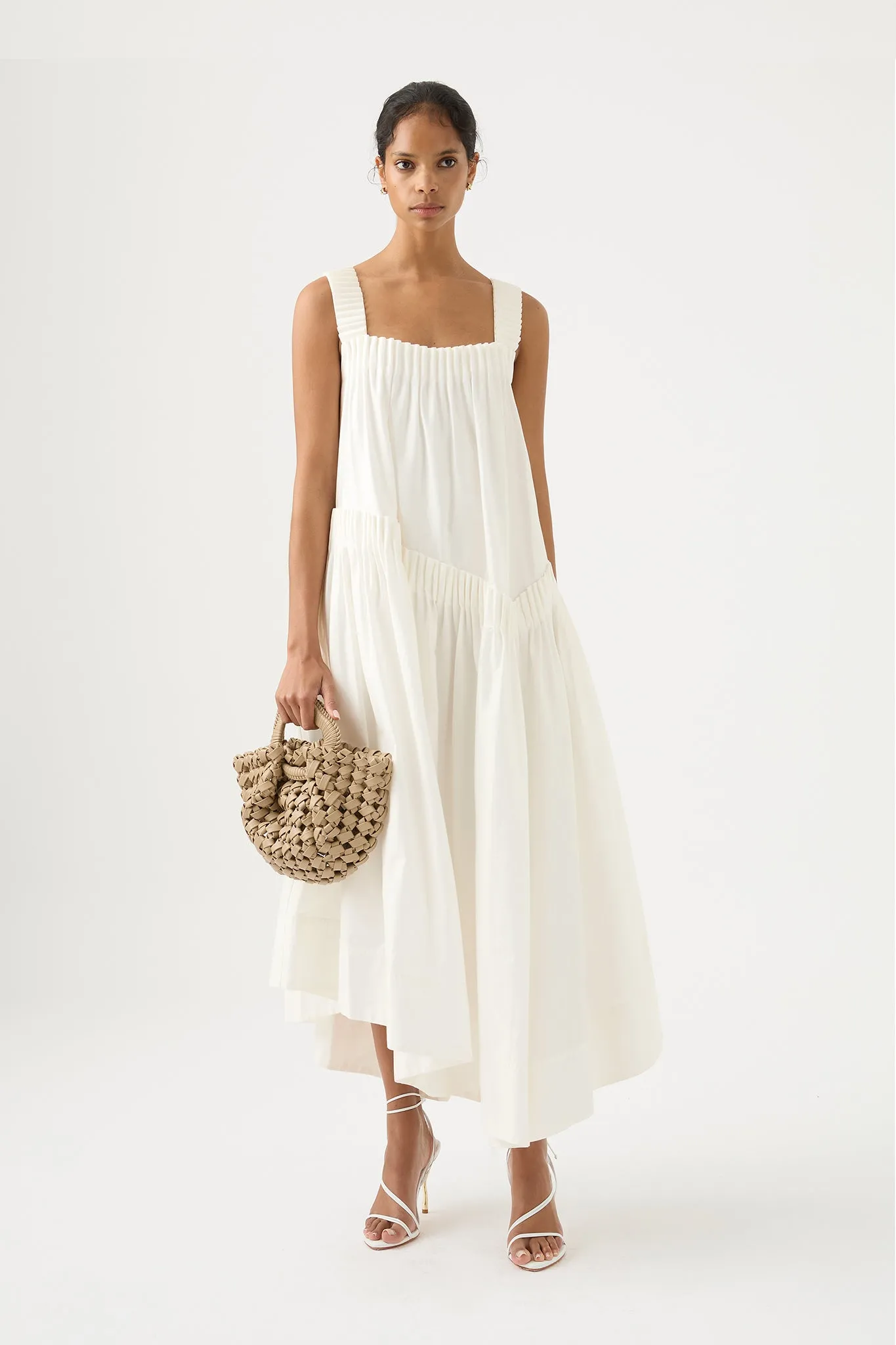 Severine Sleeveless Midi Dress sold by Aje