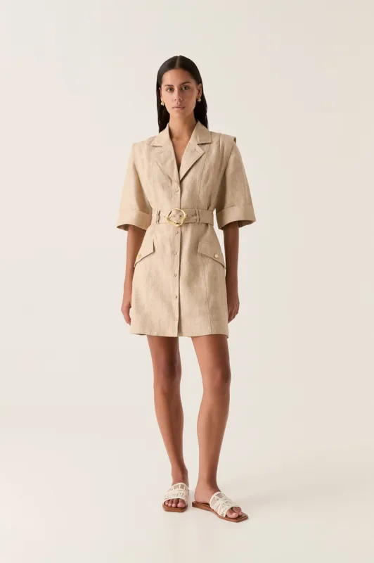 Lyric Belted Mini Dress sold by Aje