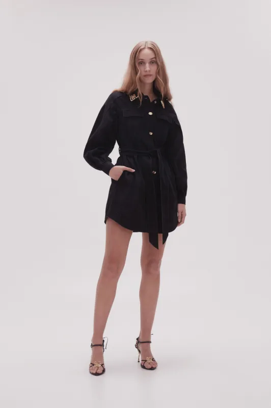 Lola Denim Mini Dress sold by Aje