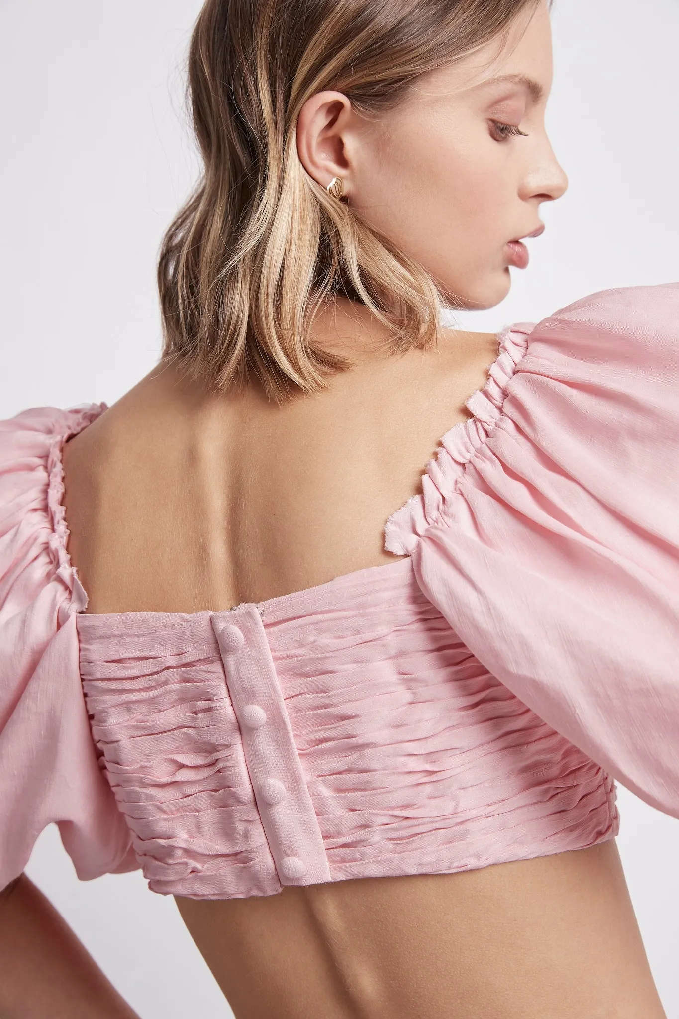 Myriad Puff Sleeve Cropped Top sold by Aje product image thumbnail 5