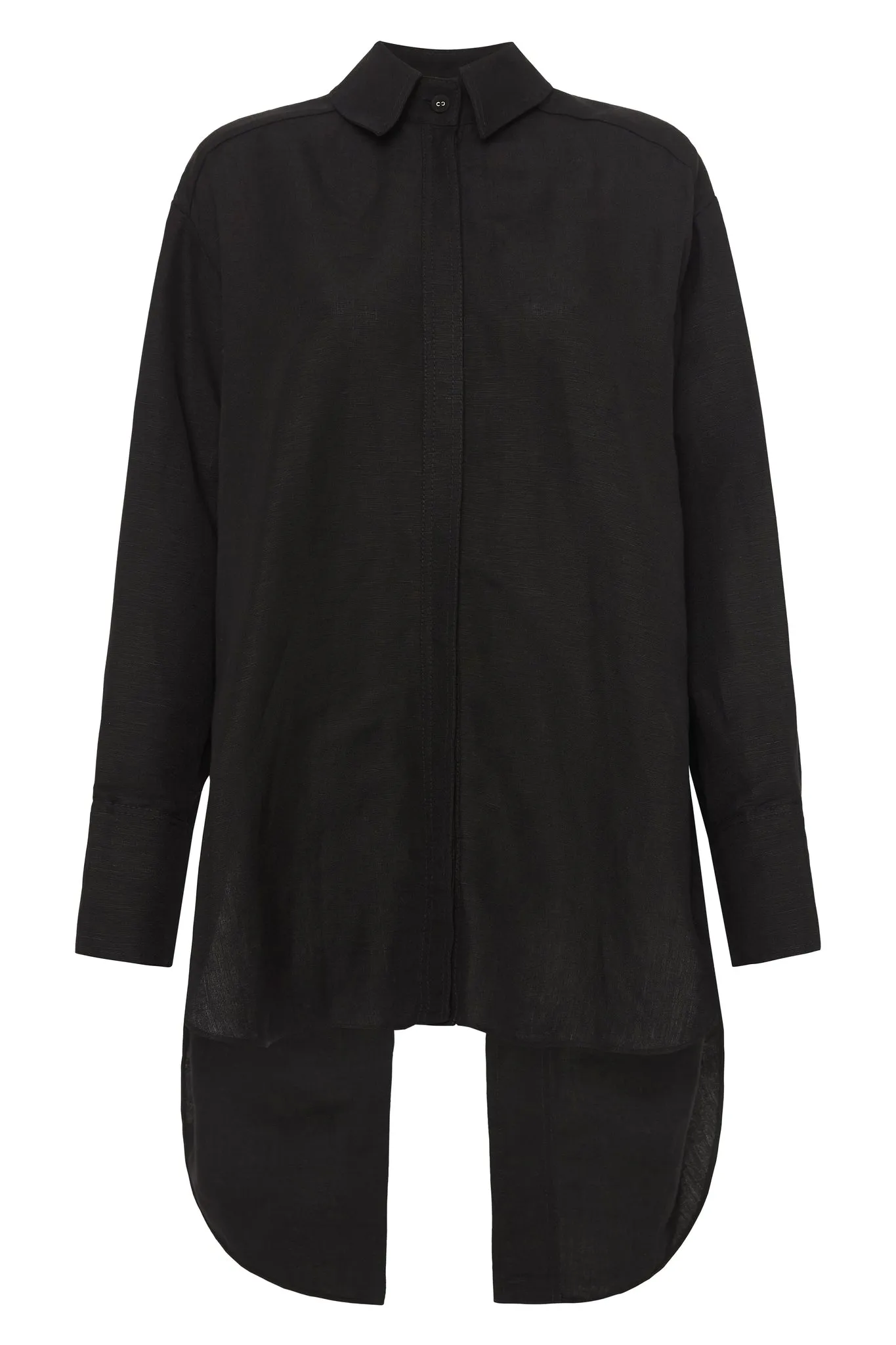 Virtuous Lace-Up Longline Shirt sold by Aje product image thumbnail 2