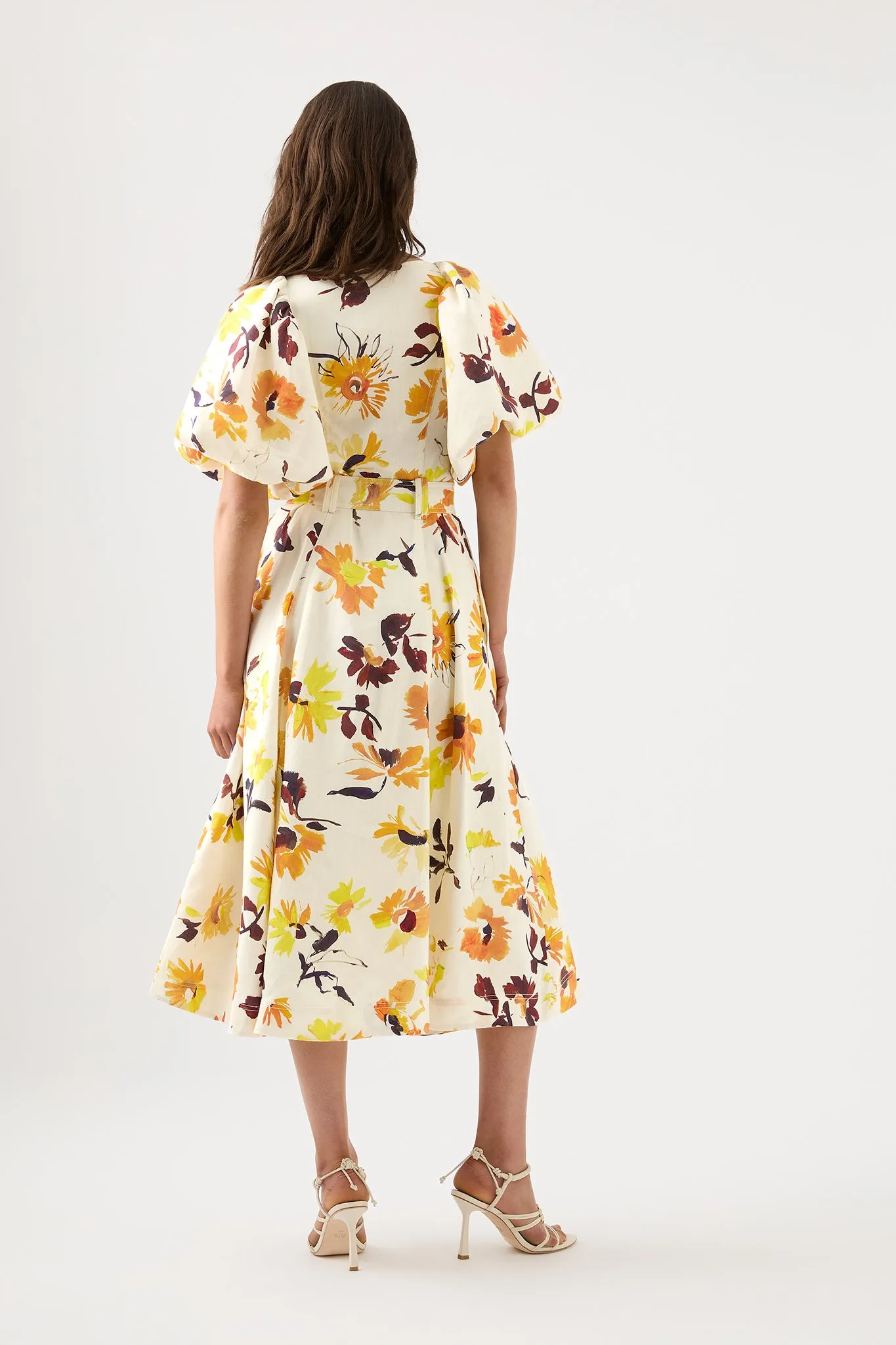 Soleil Belted Midi Dress sold by Aje product image thumbnail 5