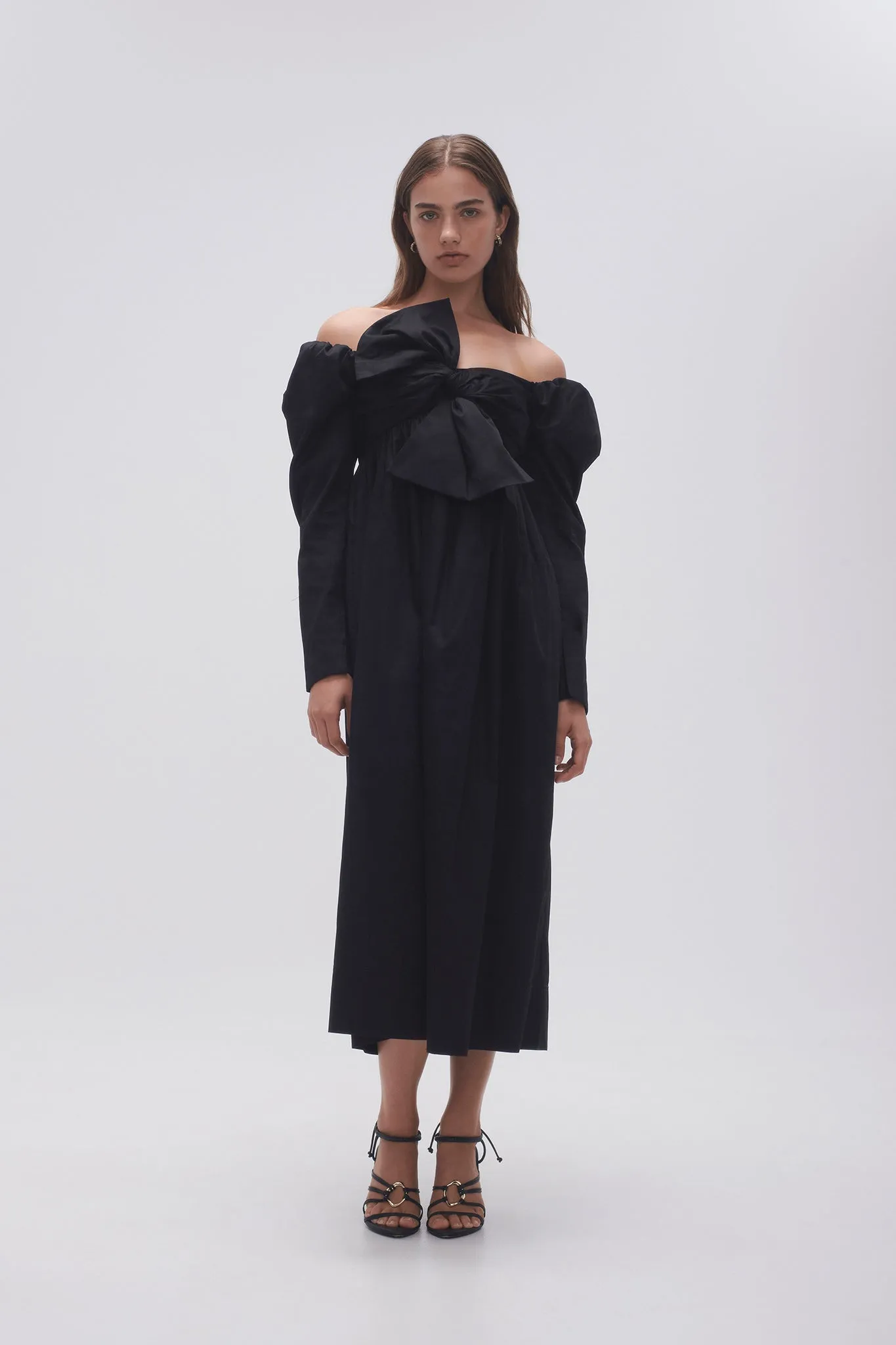 Valentina Bow Midi Dress sold by Aje product image thumbnail 3