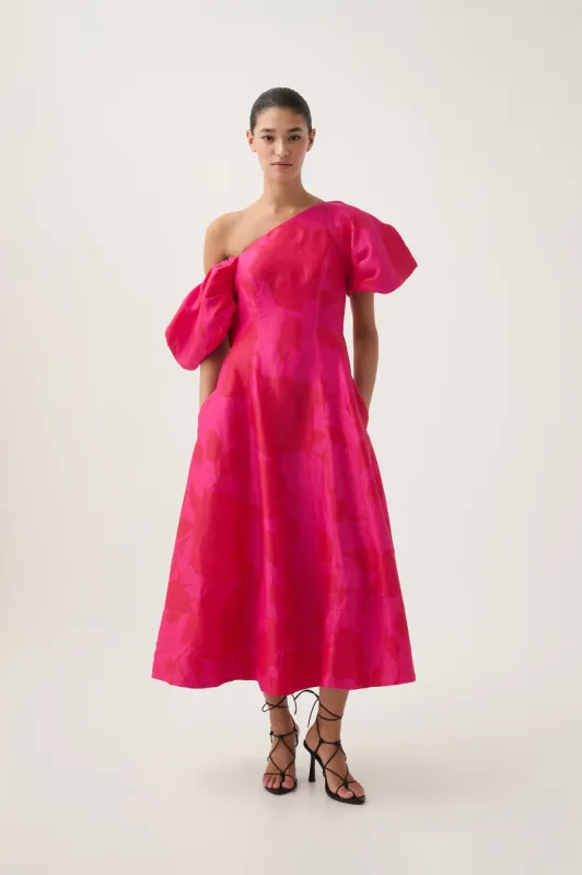 Arista Tulip Sleeve Midi Dress sold by Aje