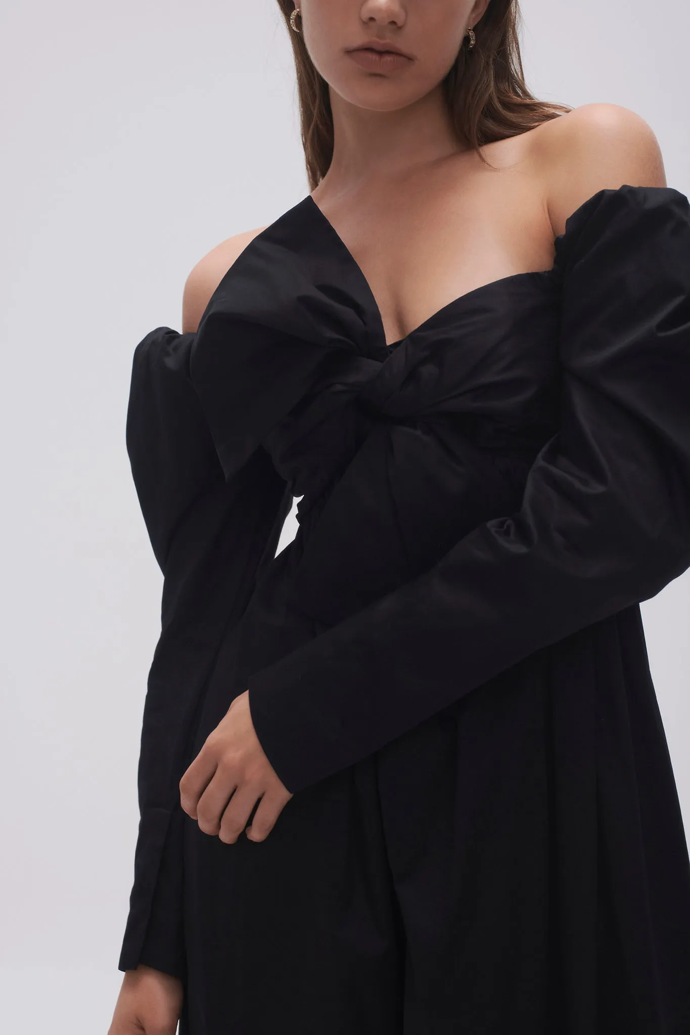 Valentina Bow Midi Dress sold by Aje product image thumbnail 5