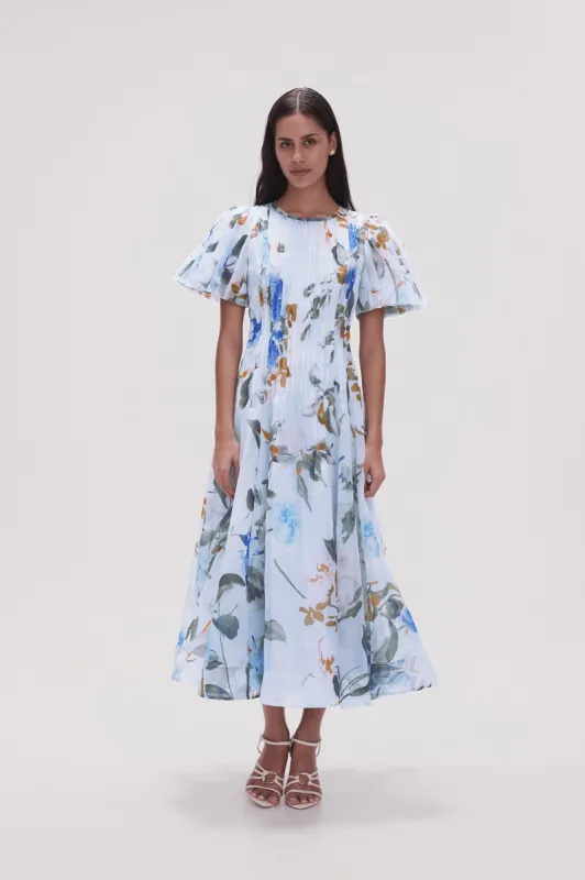 Nova Pleated Midi Dress | Parallel