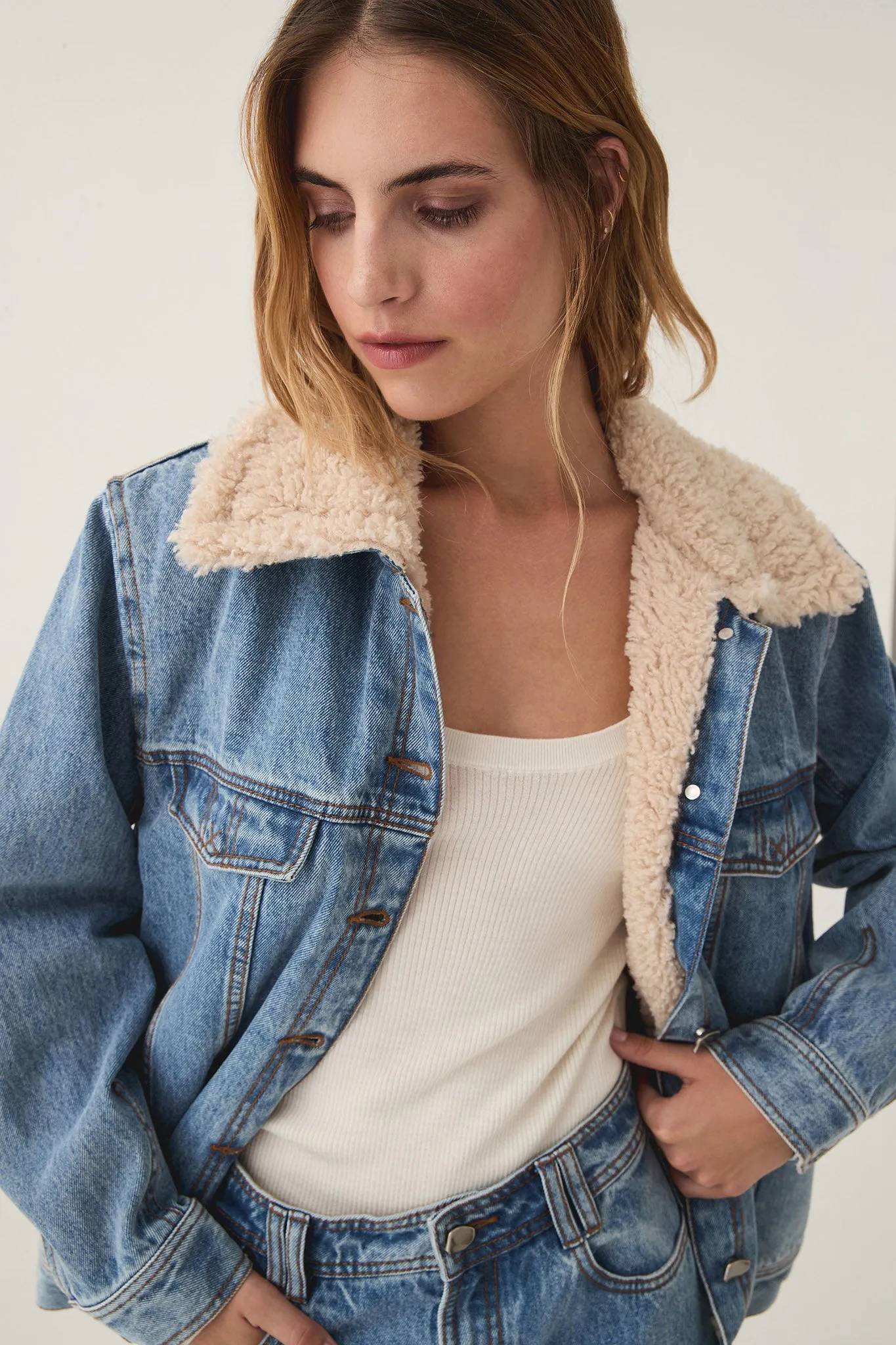 Outline Denim Jacket sold by Aje product image thumbnail 4