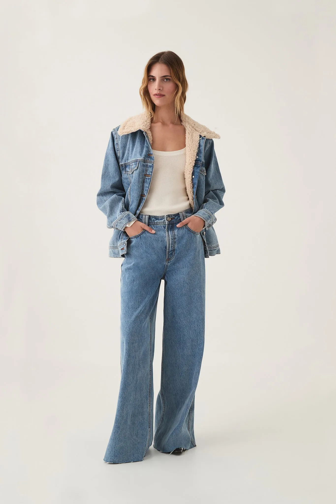 Outline Denim Jacket sold by Aje product image thumbnail 3