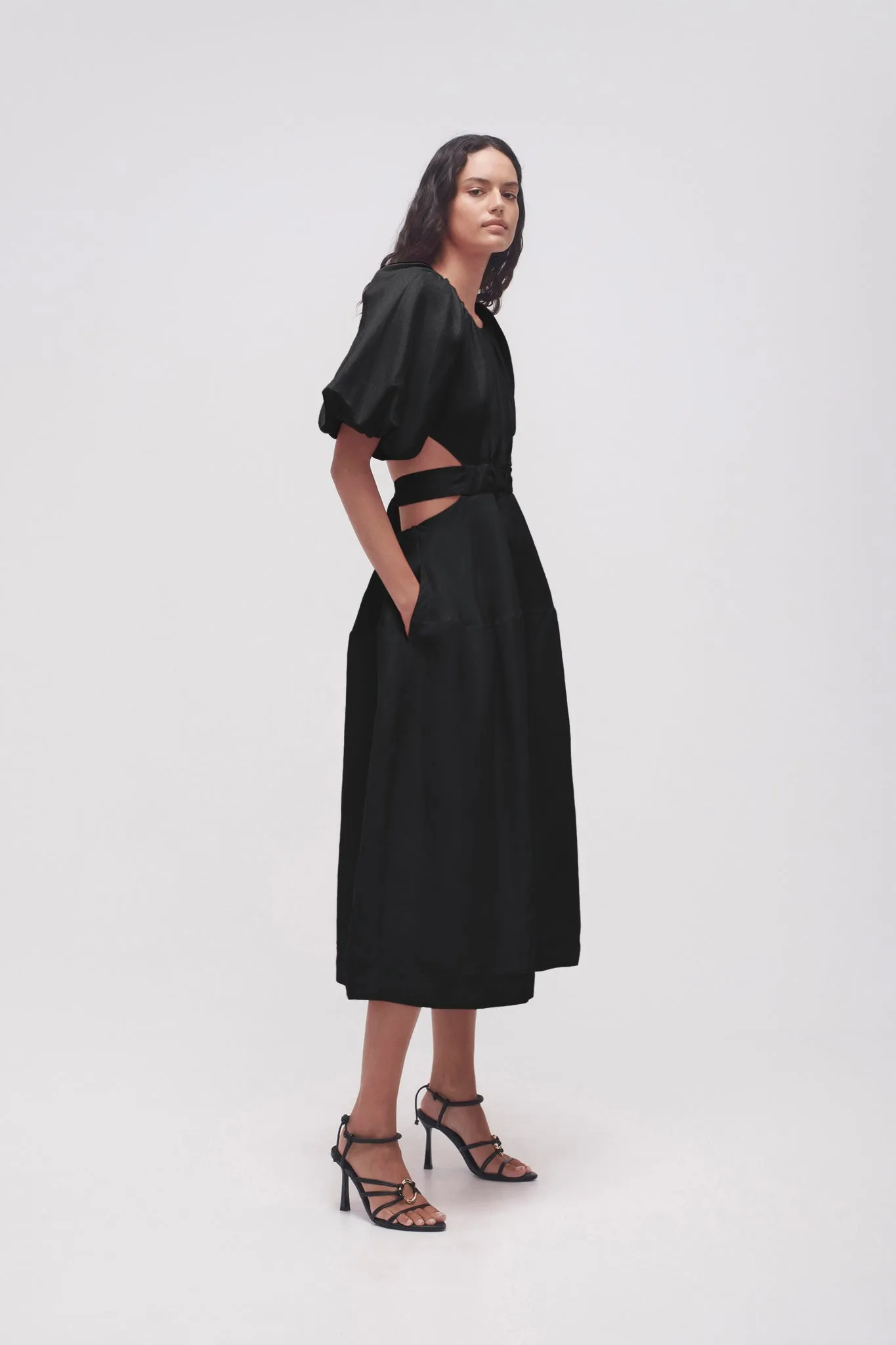 Mimosa Cut Out Midi Dress sold by Aje product image thumbnail 3