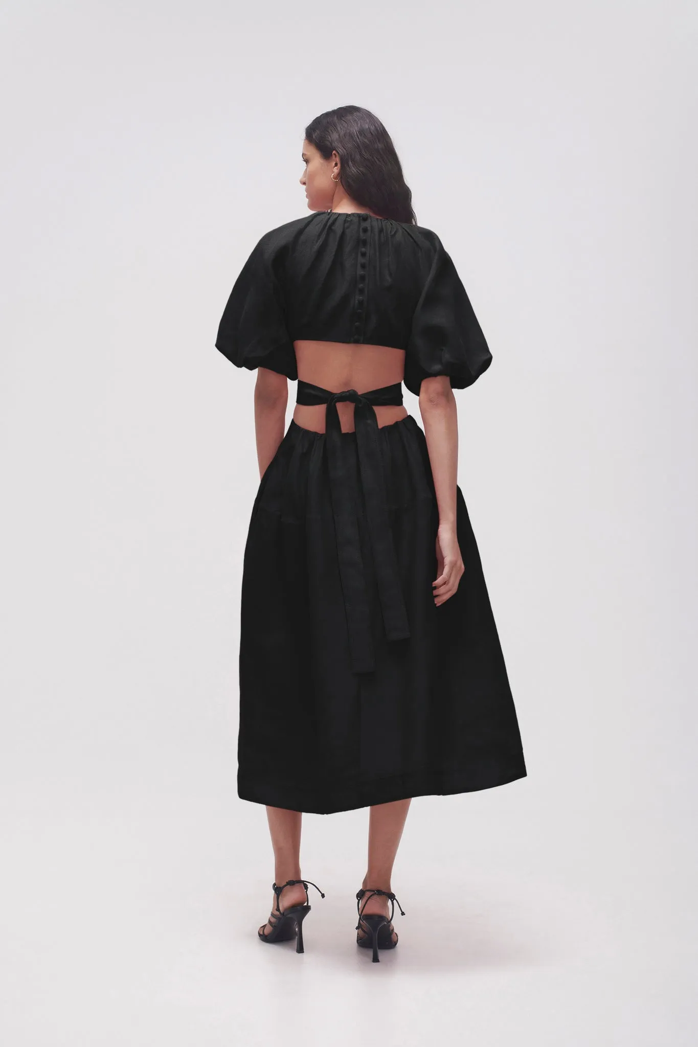 Mimosa Cut Out Midi Dress sold by Aje product image thumbnail 5