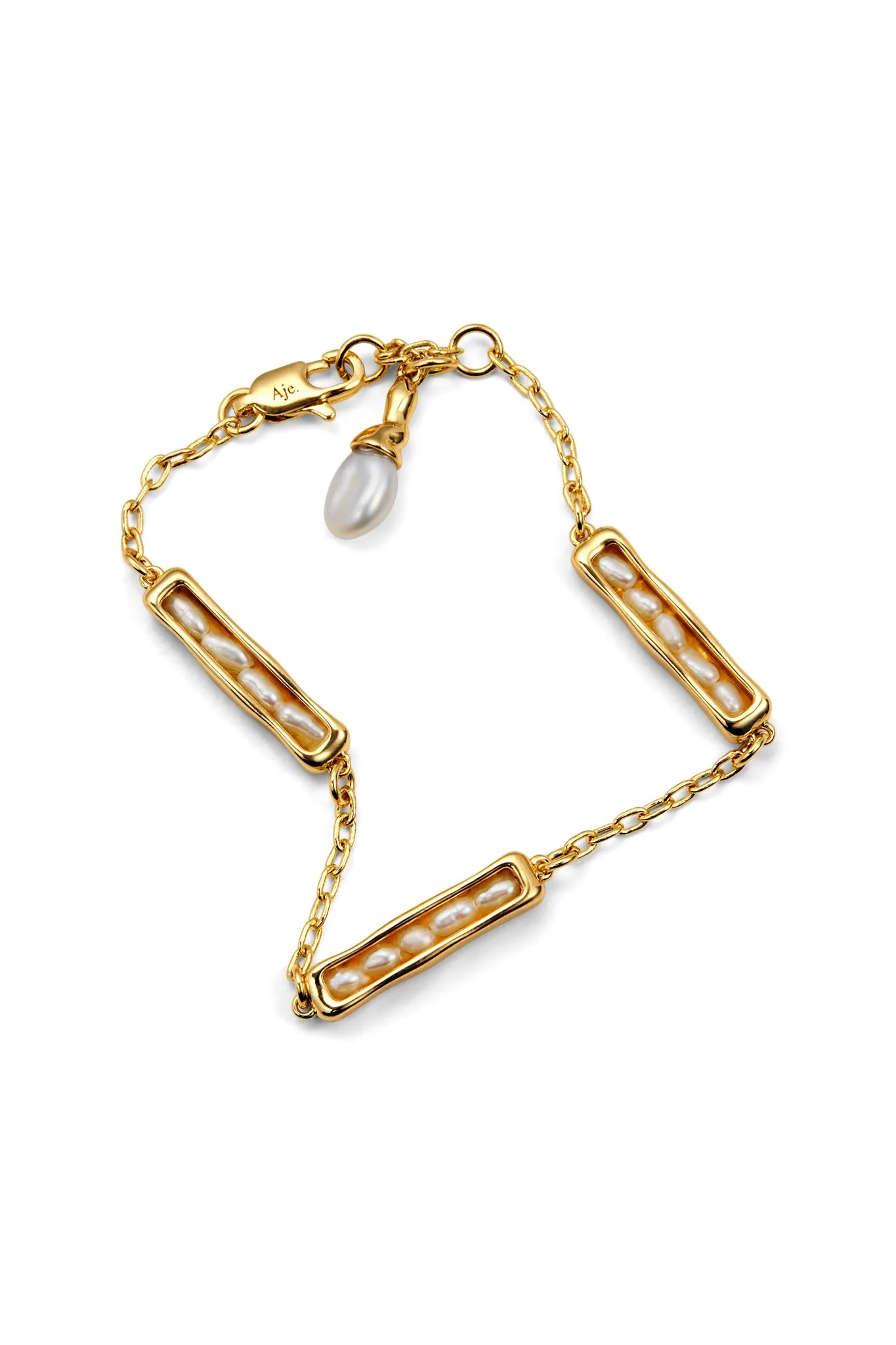 Iria Pearl Link Bracelet sold by Aje product image thumbnail 2