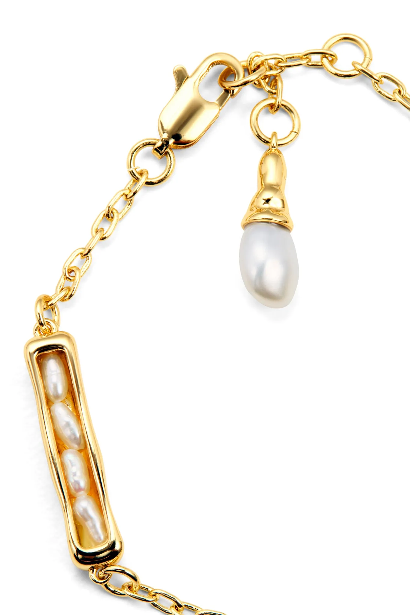 Iria Pearl Link Bracelet sold by Aje product image thumbnail 3