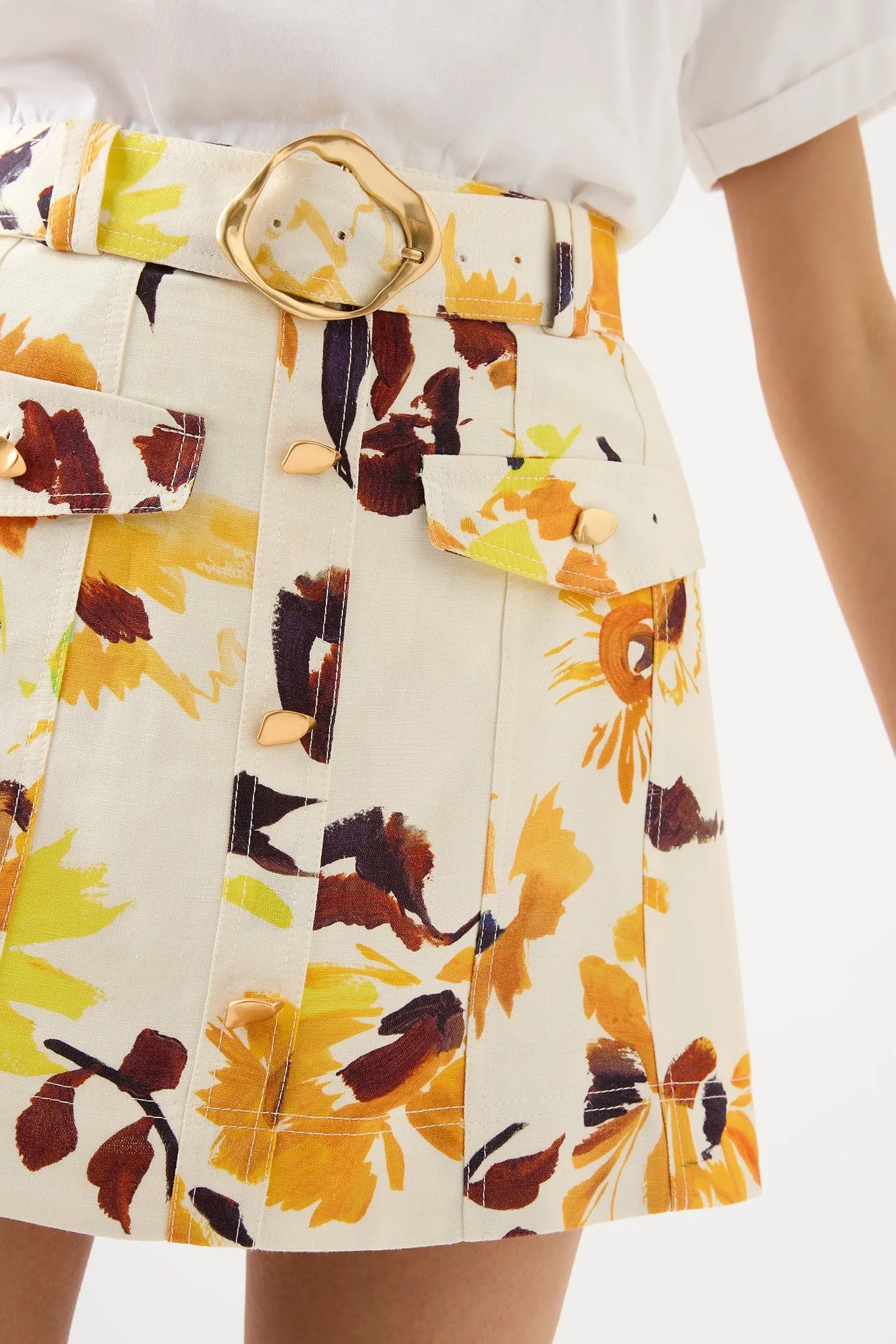 Valerie Utility Mini Skirt sold by Aje product image thumbnail 4