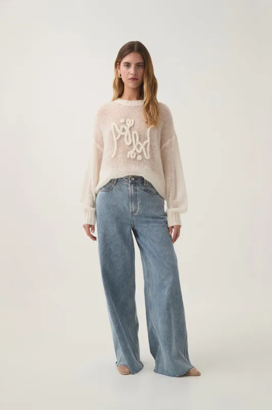 Prophecy Logo Knit sold by Aje