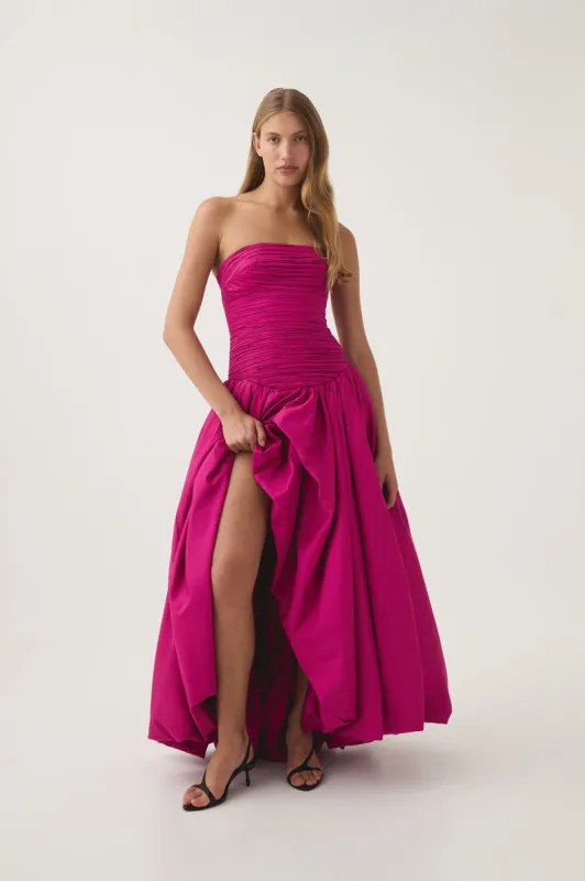 Violette Bubble Hem Maxi Dress sold by Aje