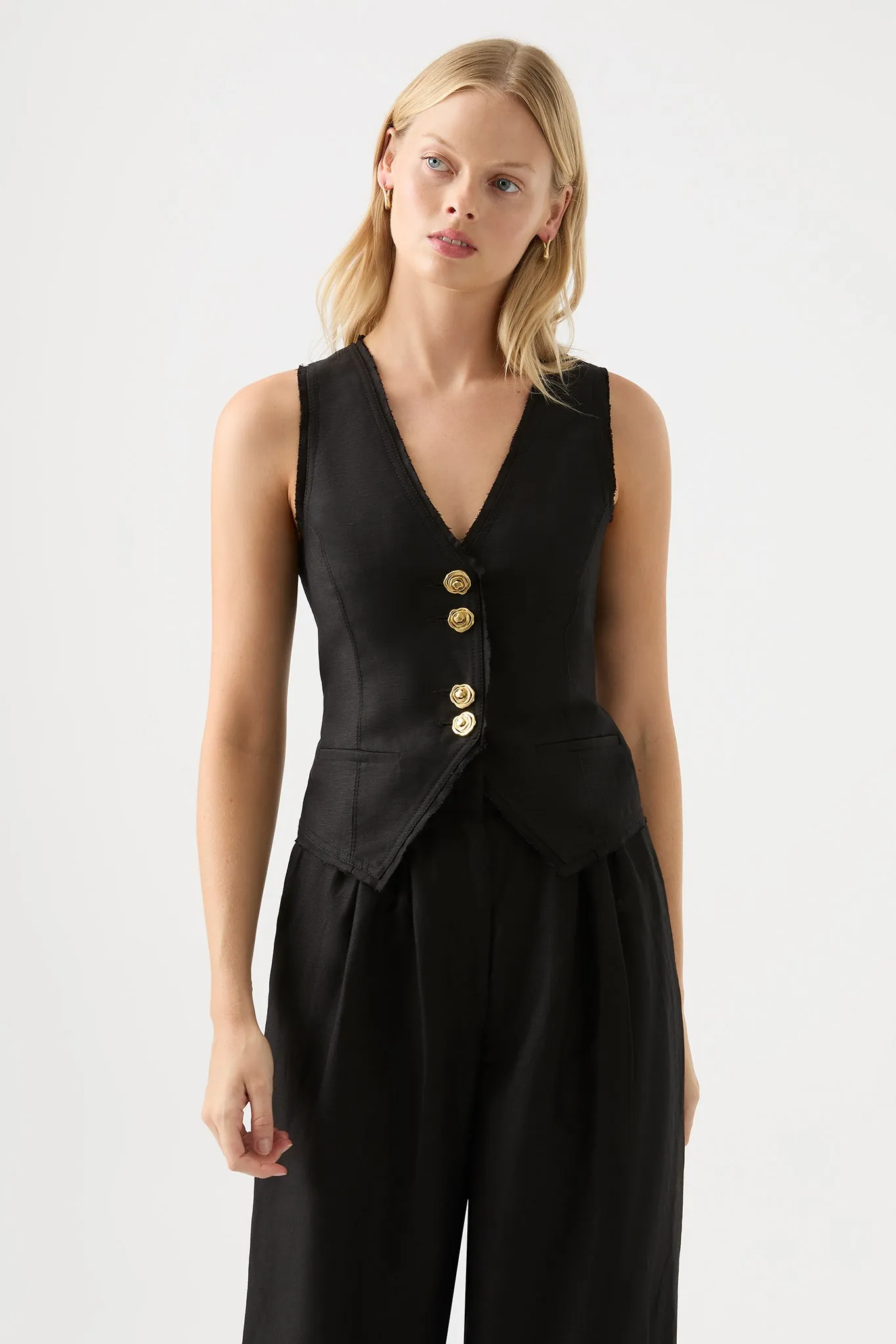 Primrose Tailored Vest sold by Aje product image thumbnail 3