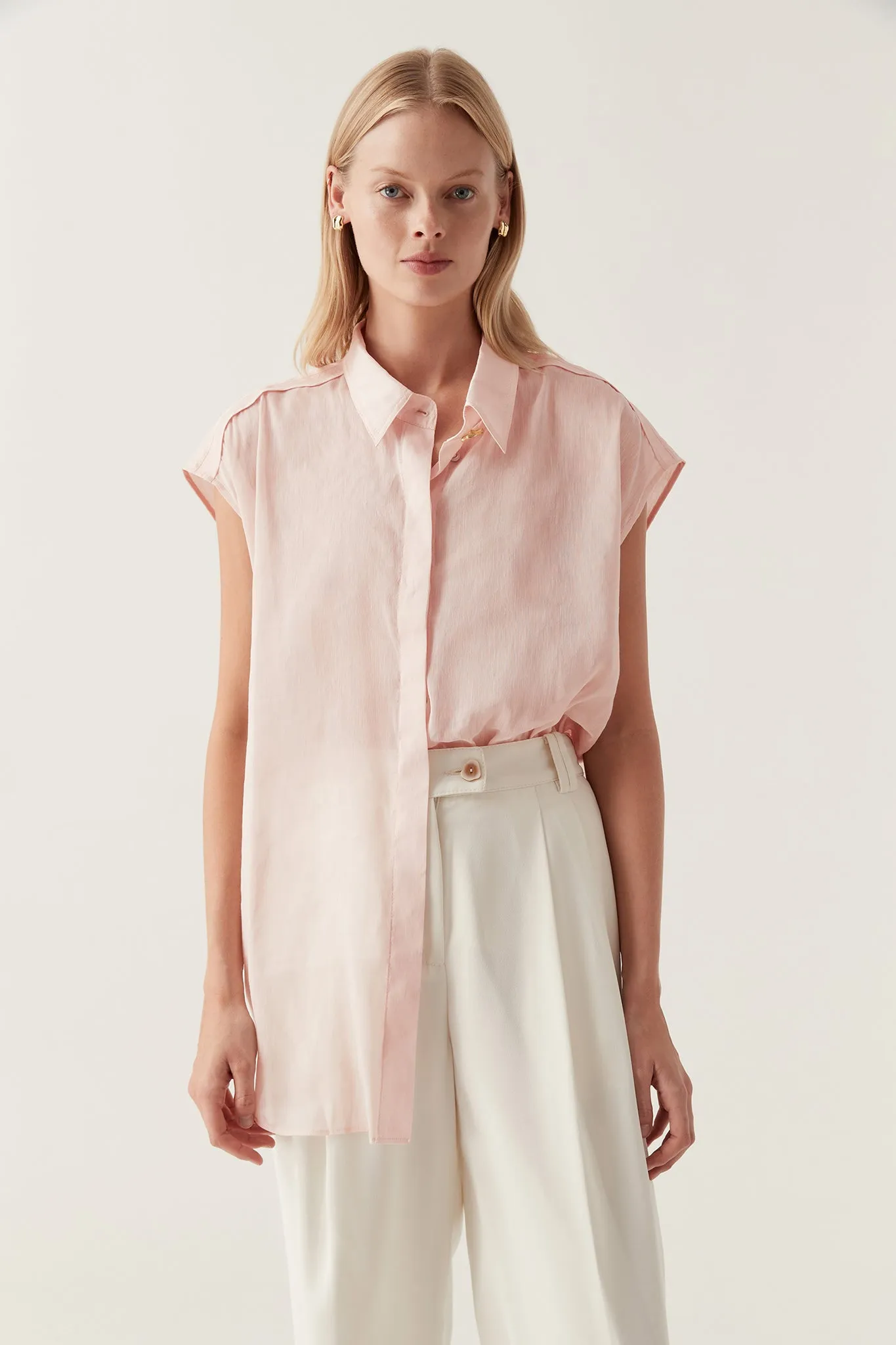 Solana Oversized Shirt sold by Aje