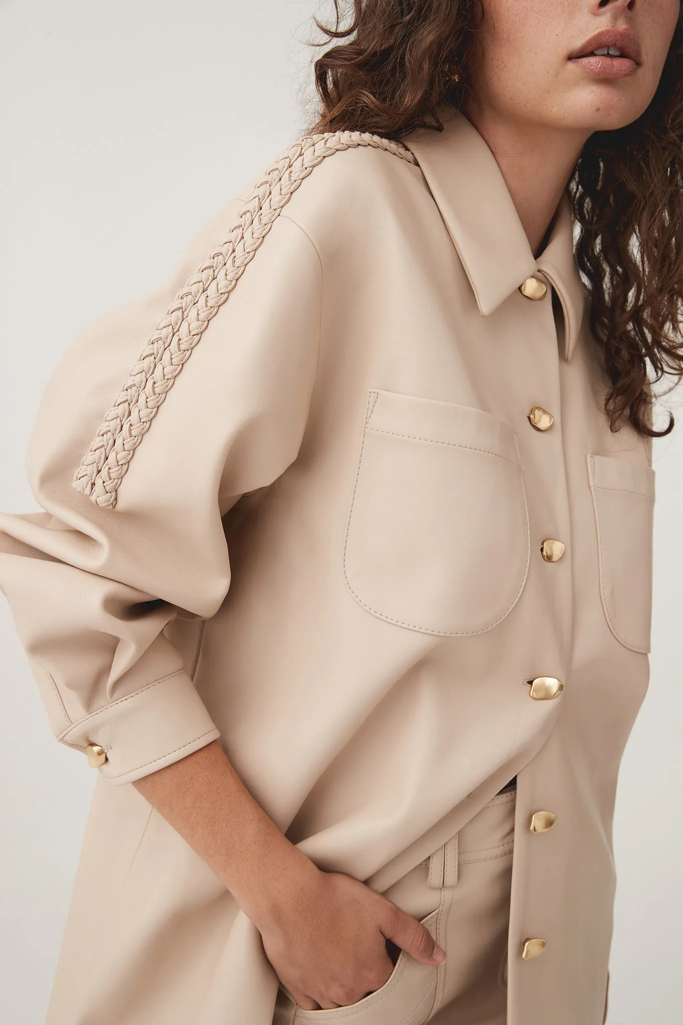 Flourisher Braided Shirt sold by Aje product image thumbnail 4