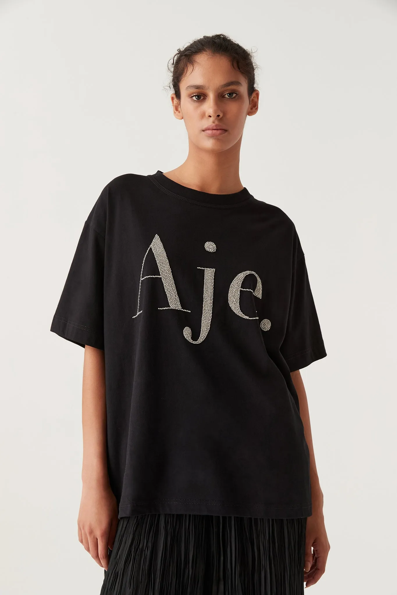 Lucid Oversized Crystal Tee sold by Aje product image thumbnail 4