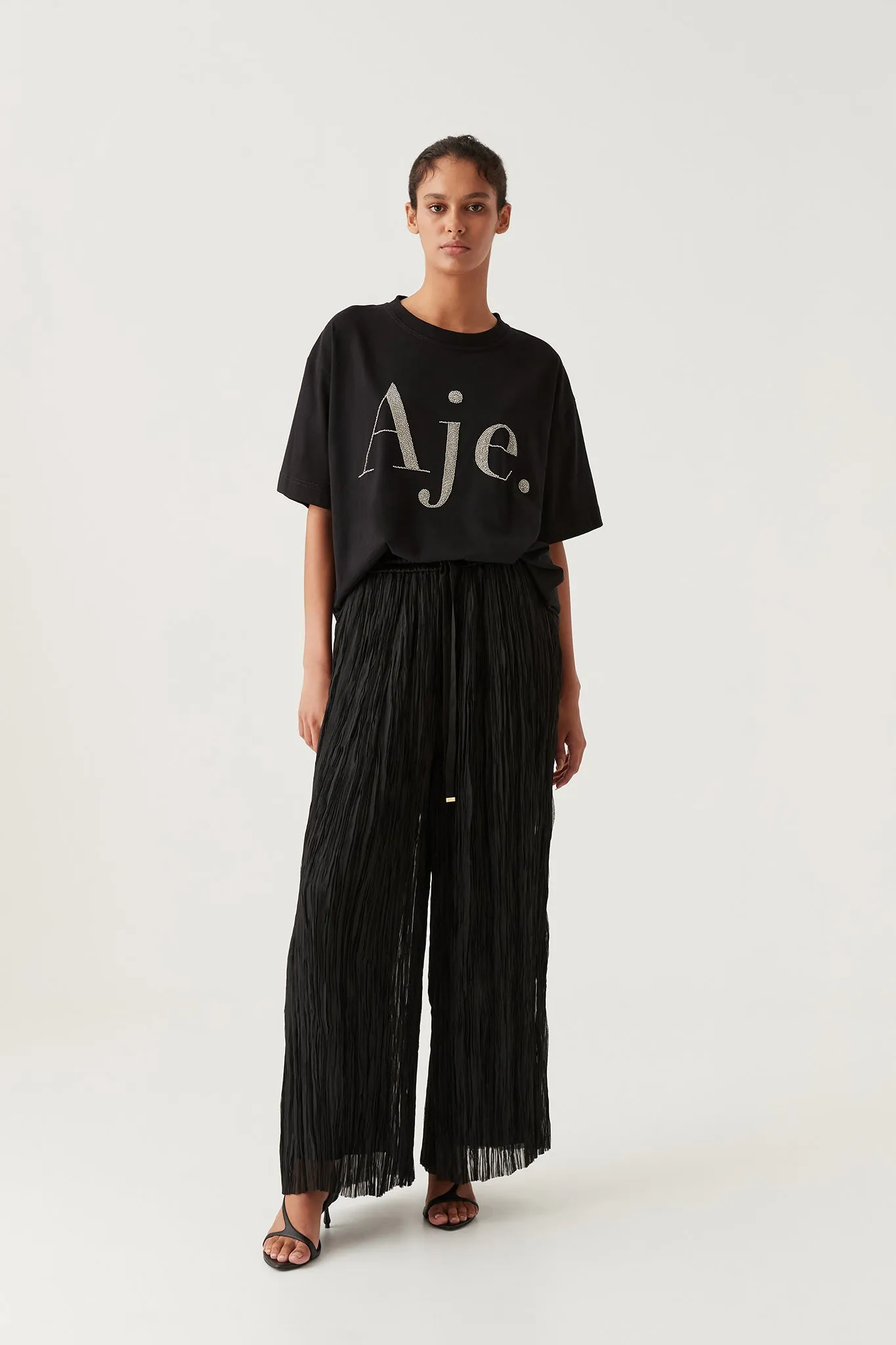 Lucid Oversized Crystal Tee sold by Aje