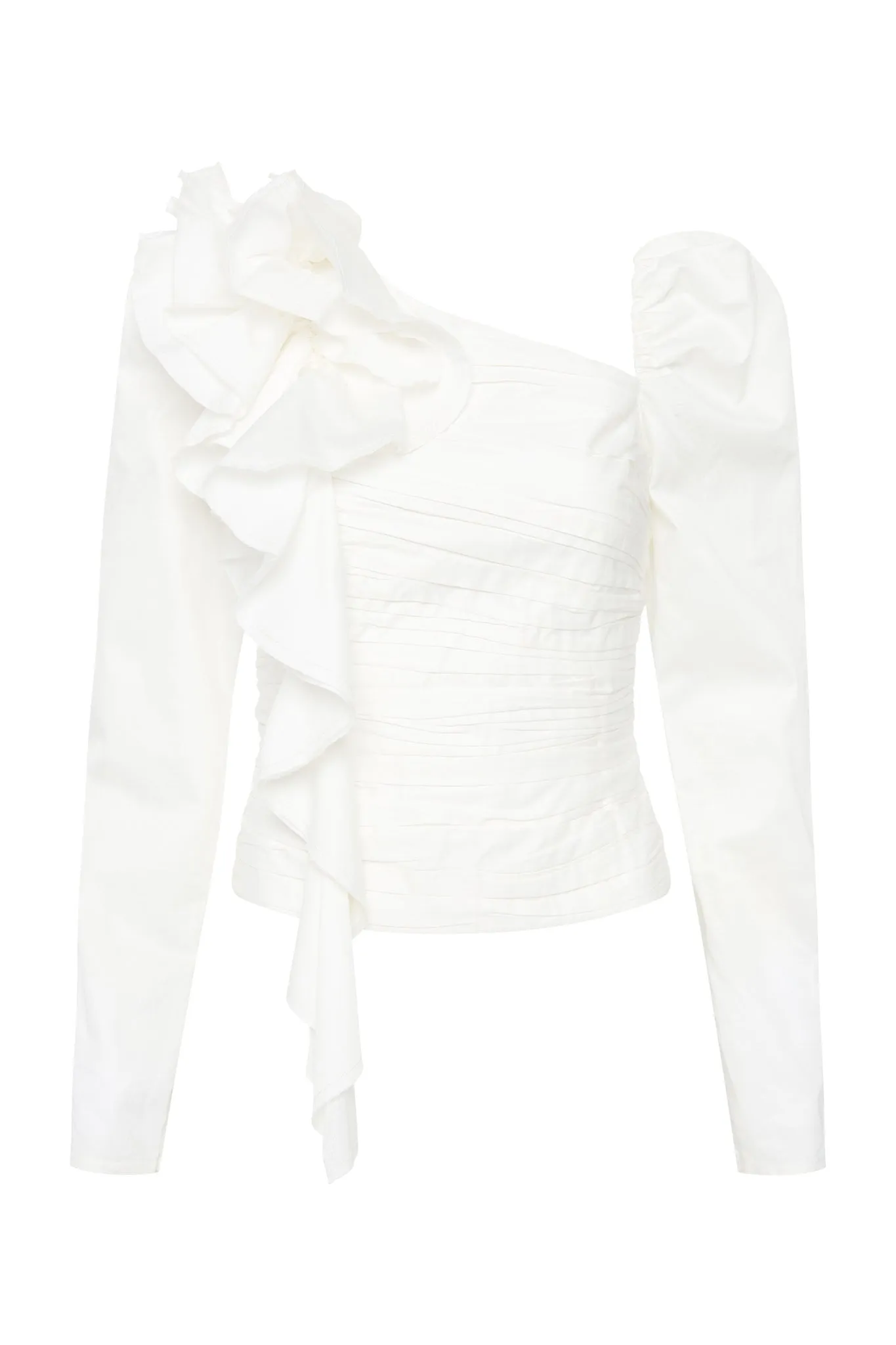 Adelia Ruffle Long Sleeve Top sold by Aje product image thumbnail 2