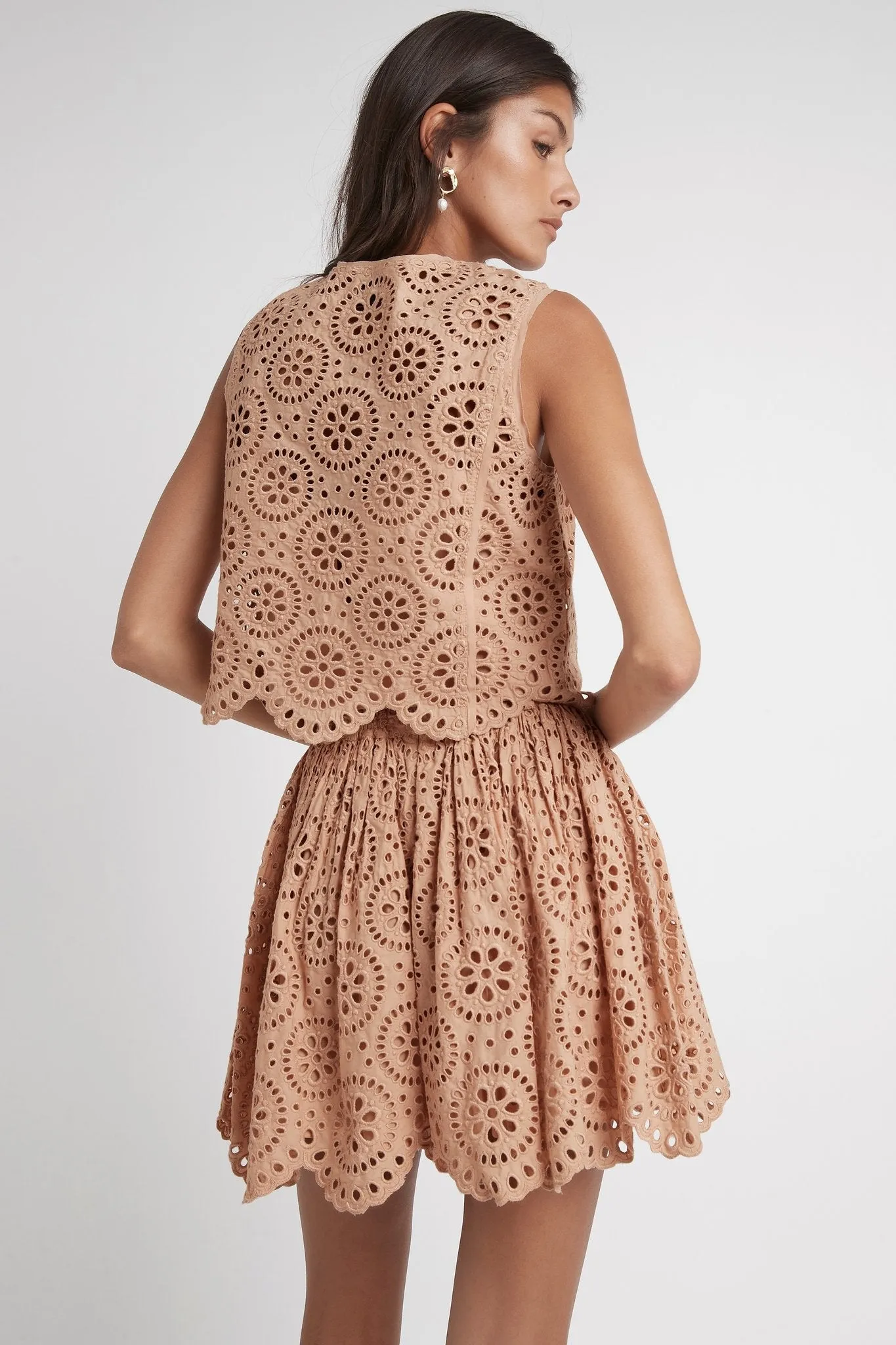 Salita Broderie Skirt sold by Aje product image thumbnail 5