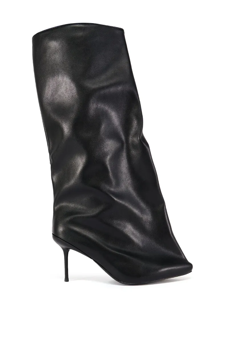 AZALEA WANG COUTURE CRAZY BLACK BOOT sold by AKIRA product image thumbnail 3