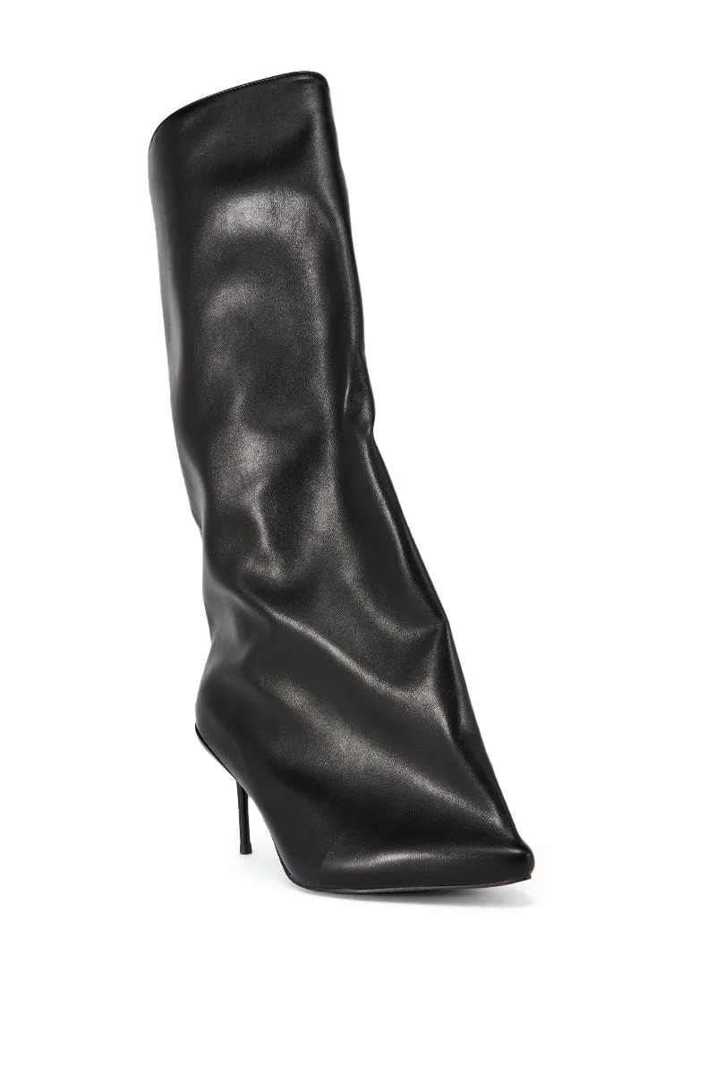 AZALEA WANG COUTURE CRAZY BLACK BOOT sold by AKIRA product image thumbnail 4
