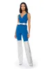 PERFECT FIT SLEEVELESS BELTED JUMPSUIT sold by AKIRA