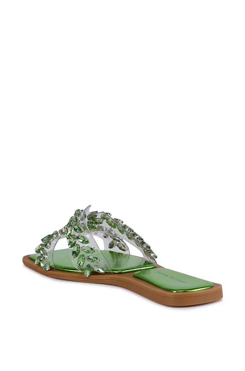 AZALEA WANG FALKEN GREEN SANDAL sold by AKIRA product image thumbnail 5