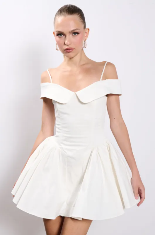 CALIFORNIA DREAMIN POPLIN MINI DRESS sold by AKIRA