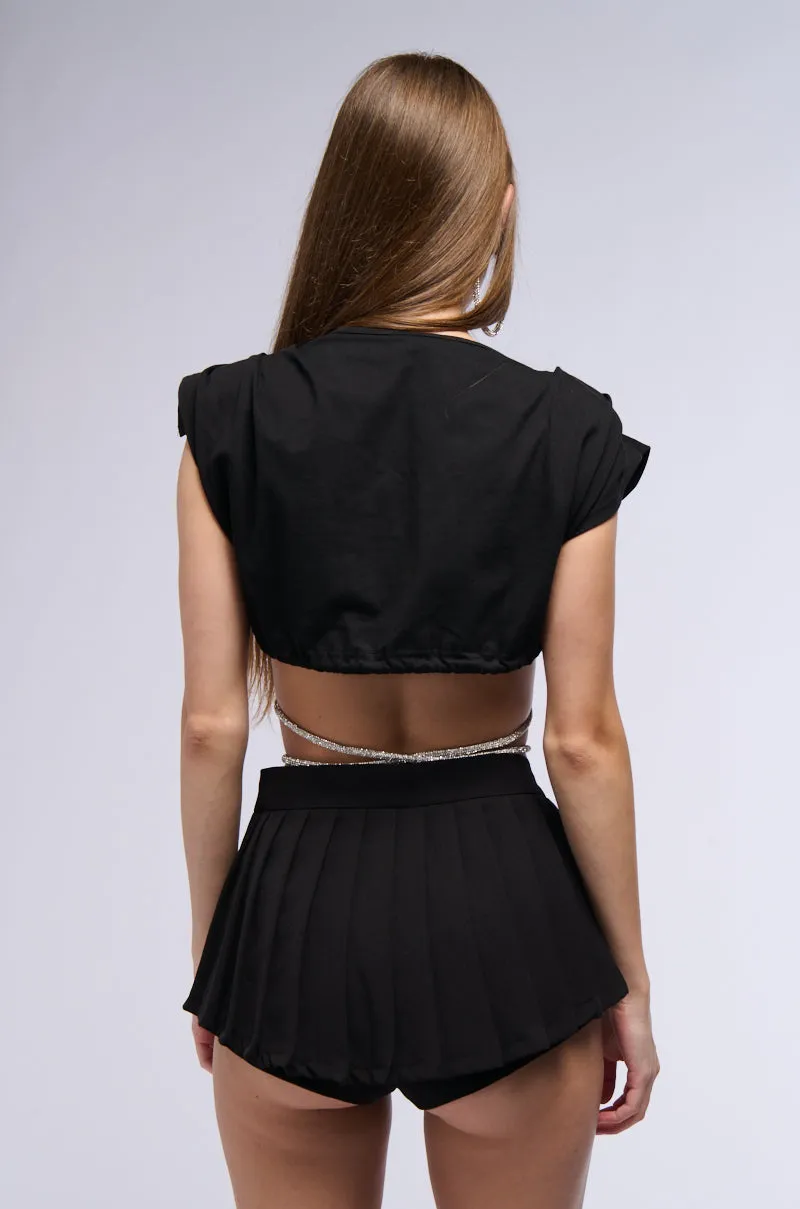 PRAY 4 LOVE EMBELLISHED TOP sold by AKIRA product image thumbnail 5